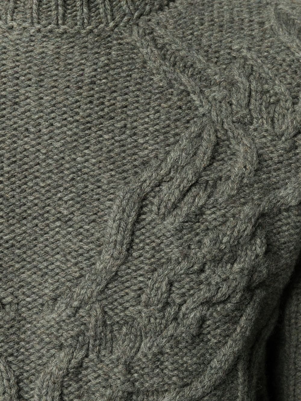 cable knit jumper - 5