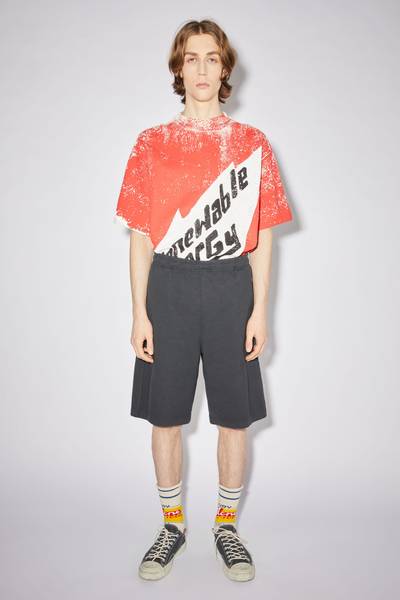 Acne Studios Elastic waist shorts - Black outlook