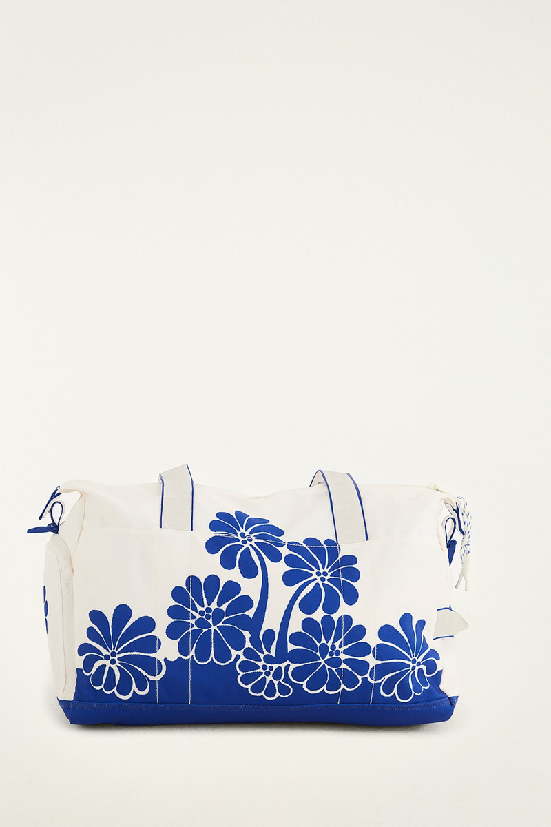 Blue Palermo Duffel Bag 4
