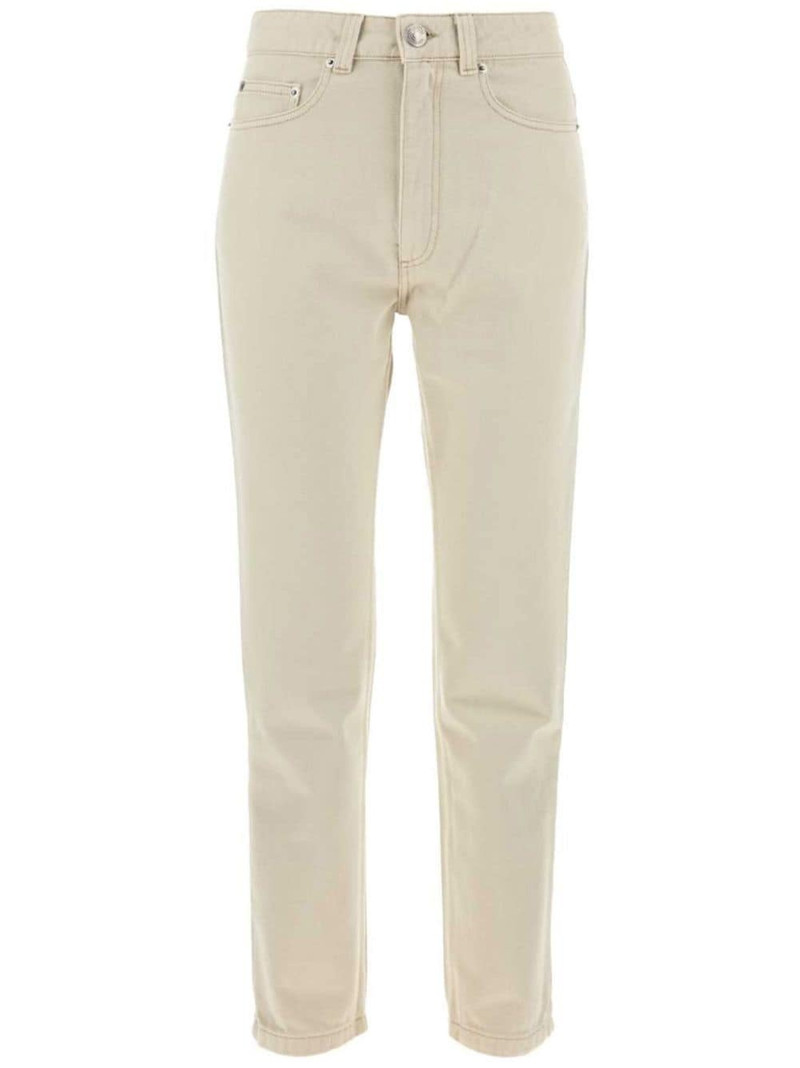 logo patch jeans 1