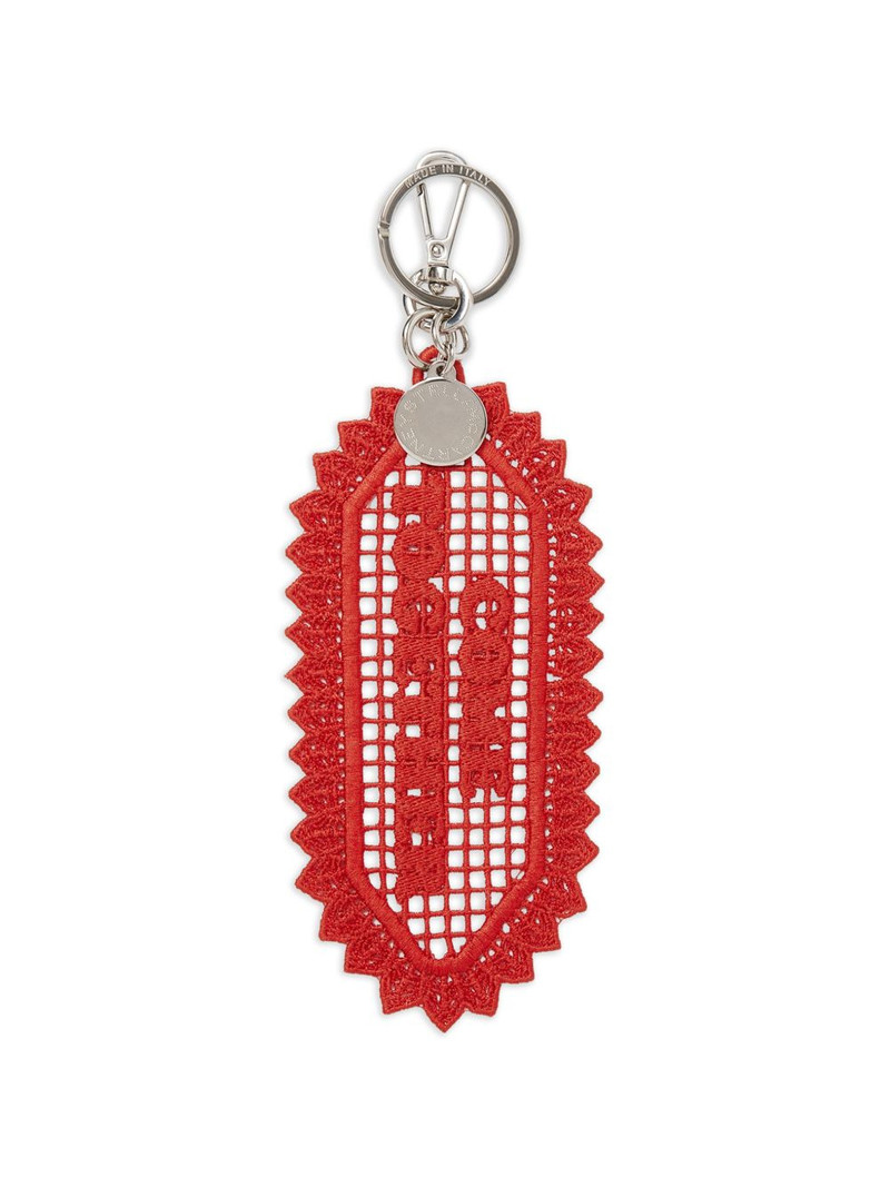 Come Together crochet keyring 1