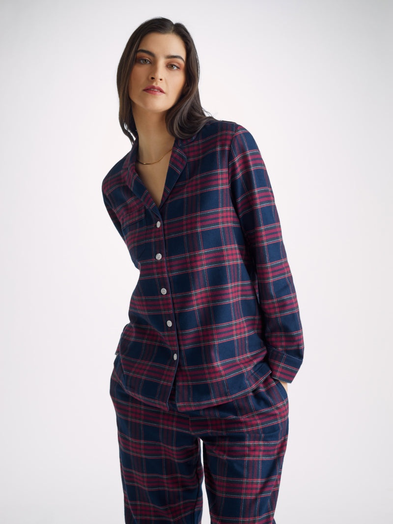 Women's Pyjamas Kelburn 36 Brushed Cotton Multi - 2