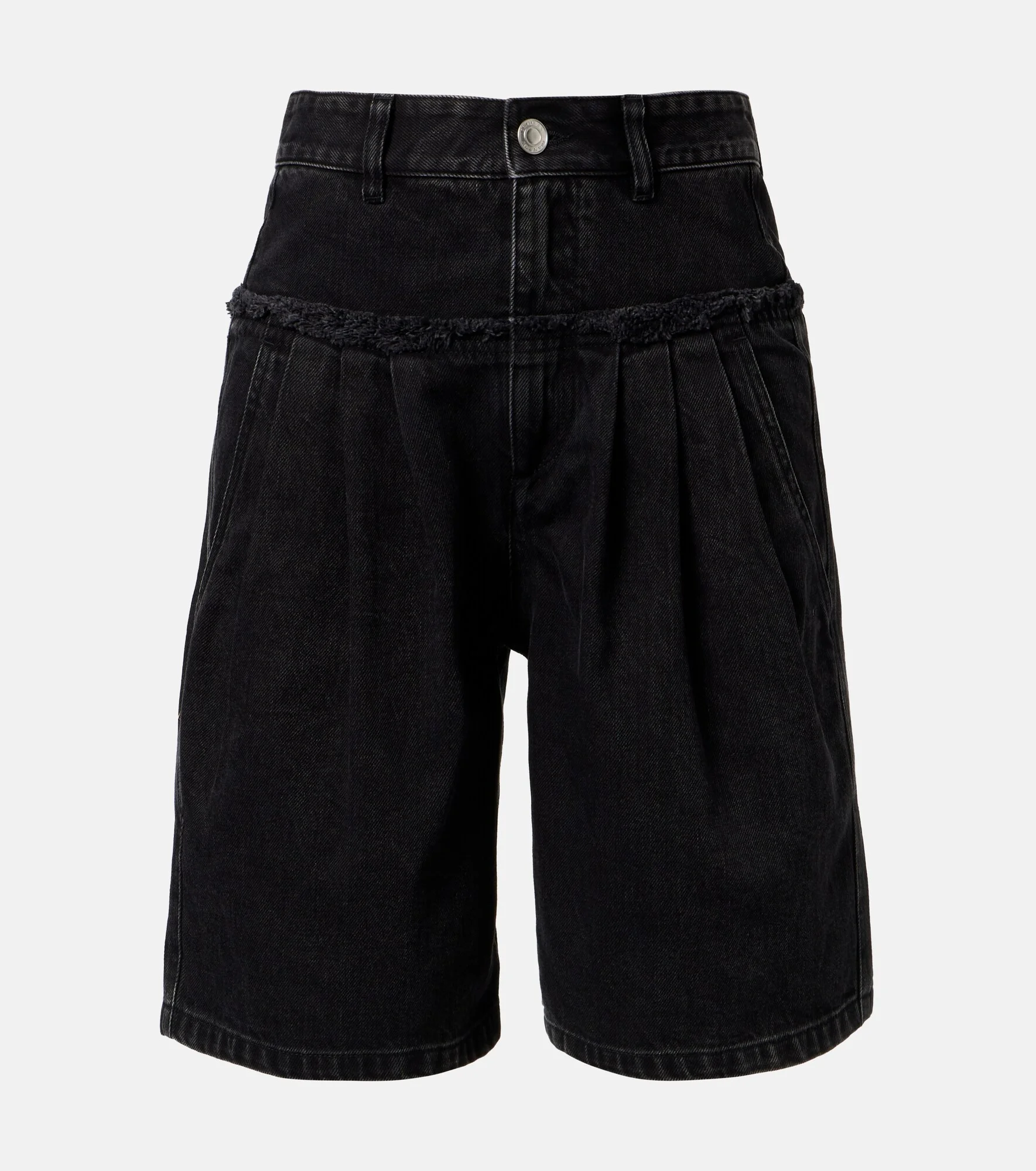 Iselle denim Bermuda shorts - 1