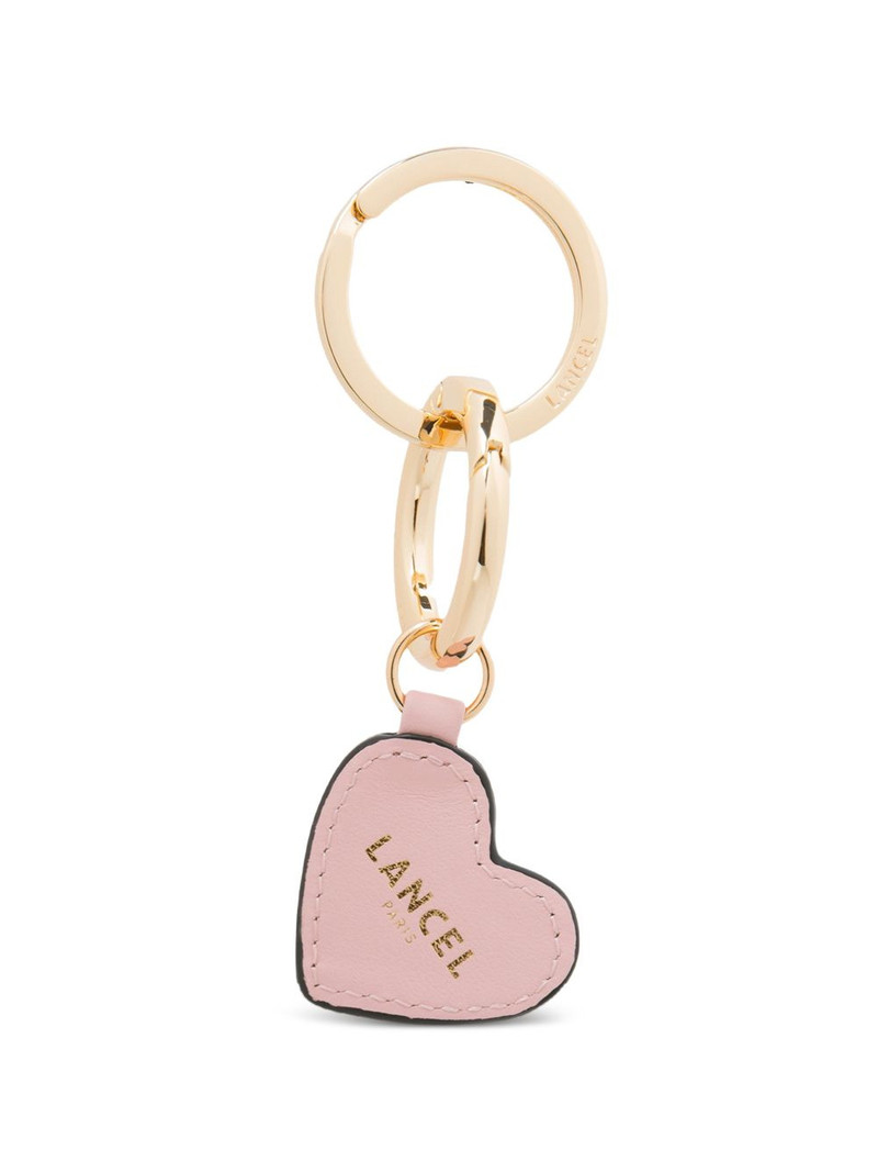 leather heart keychain 1