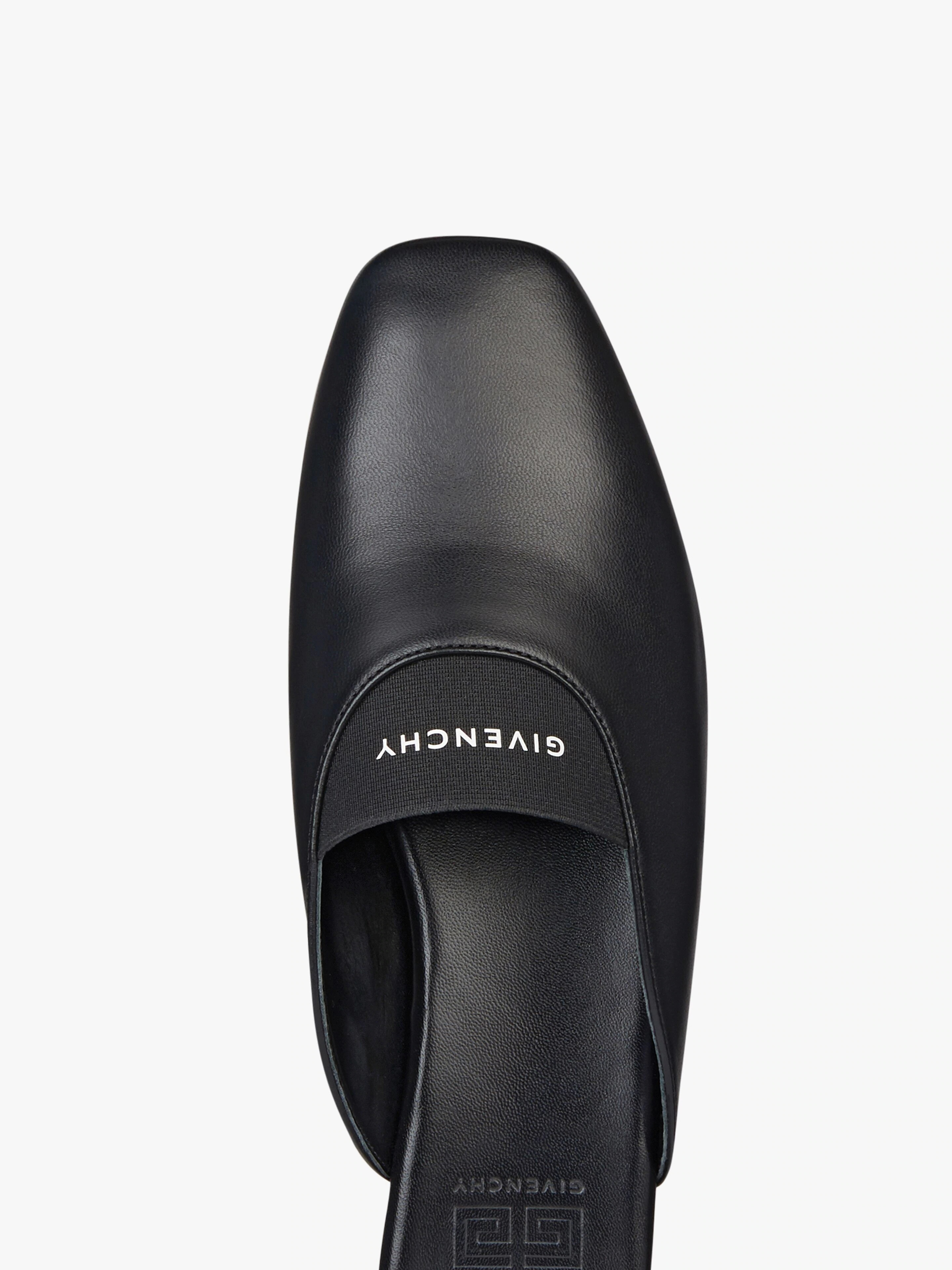 GIVENCHY FLAT MULES IN LEATHER - 5