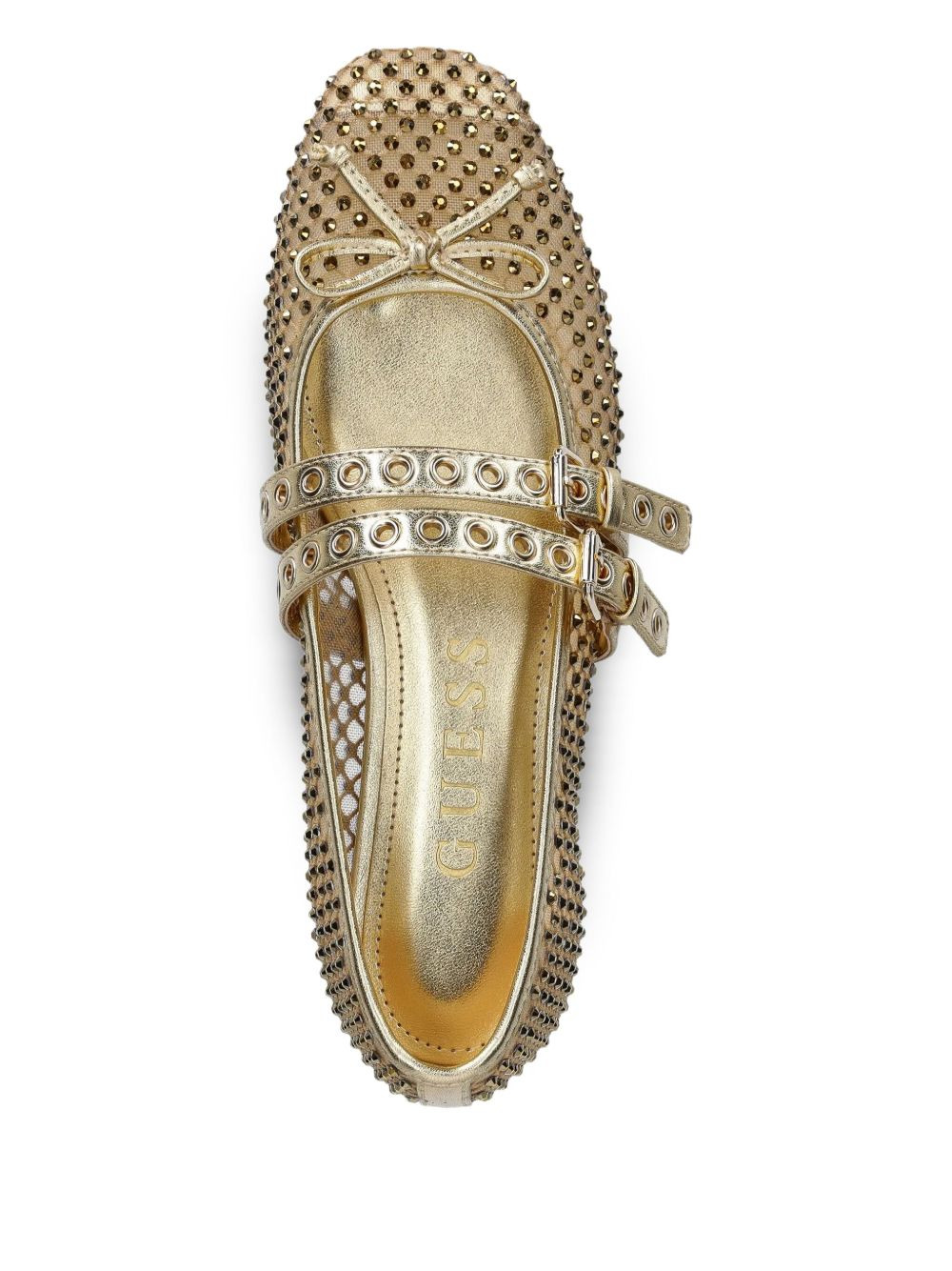Kayann embellished buckle ballet flats - 4