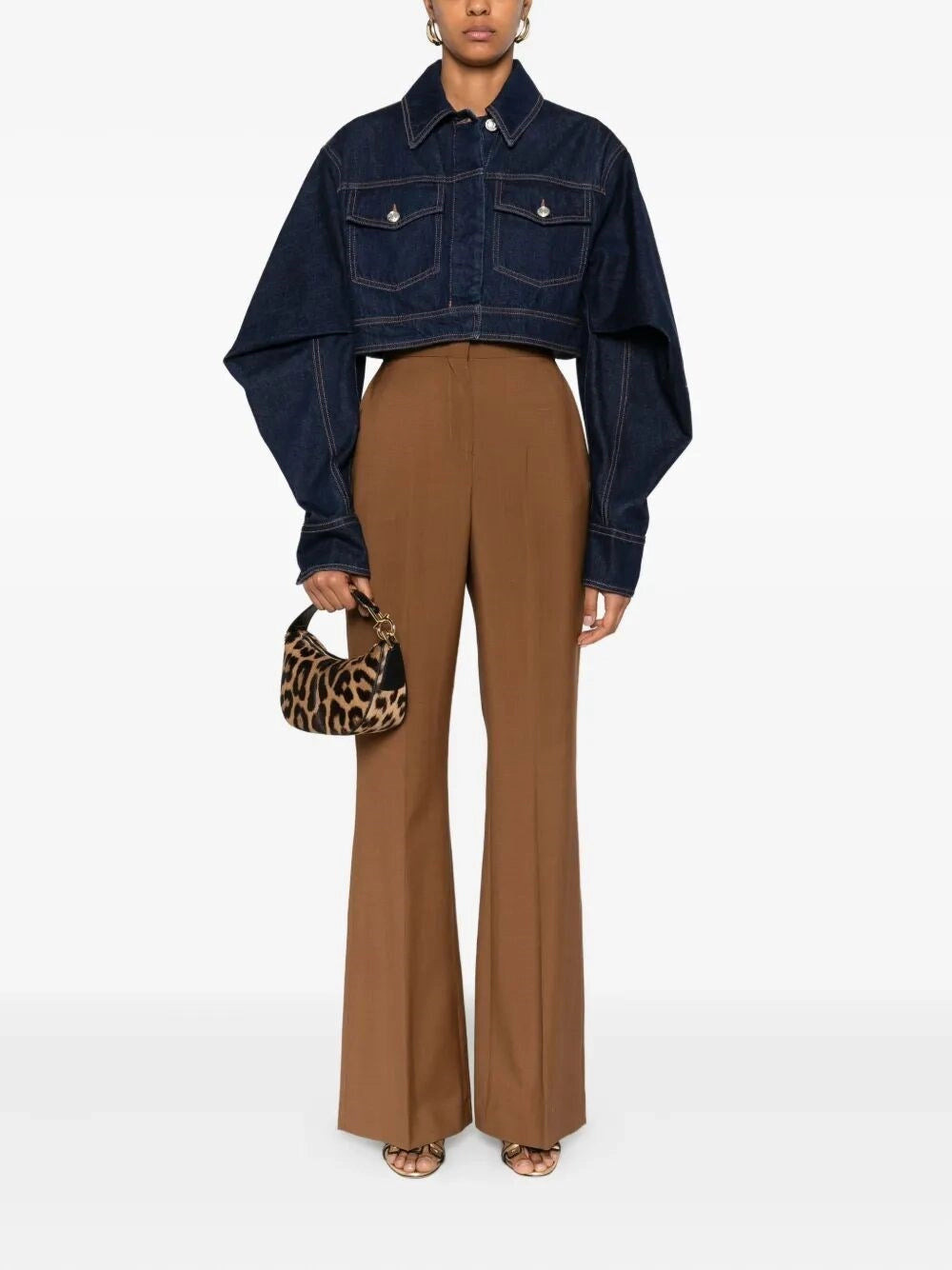 Fendi Women Wool Mohair Pants - 2