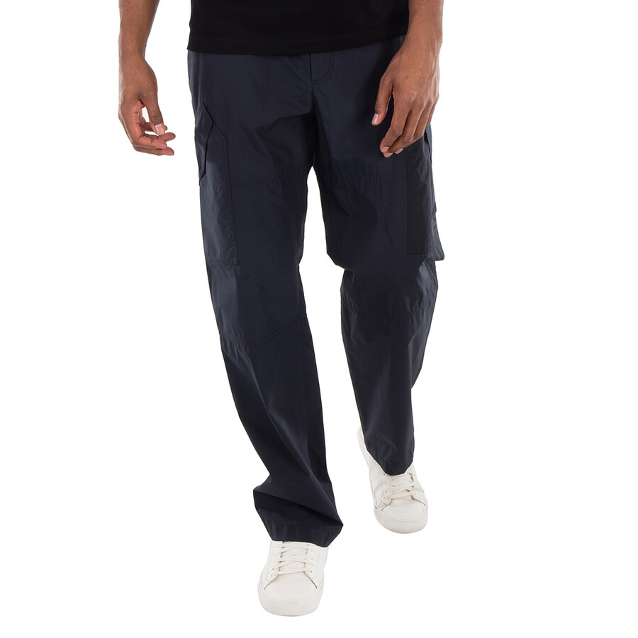 Versace Embroidered Logo Mid-Rise Cotton Trousers - 3