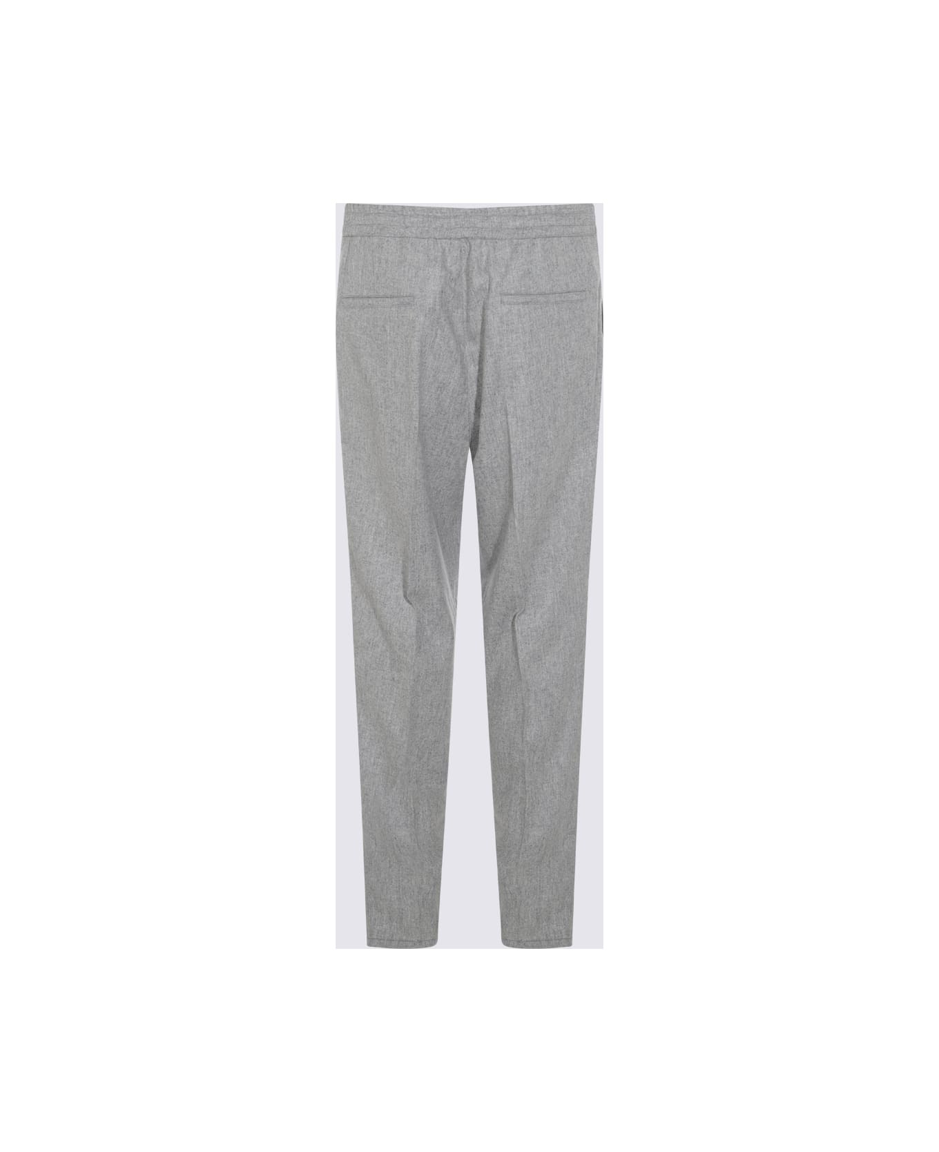 Grey Wool Pants - 2