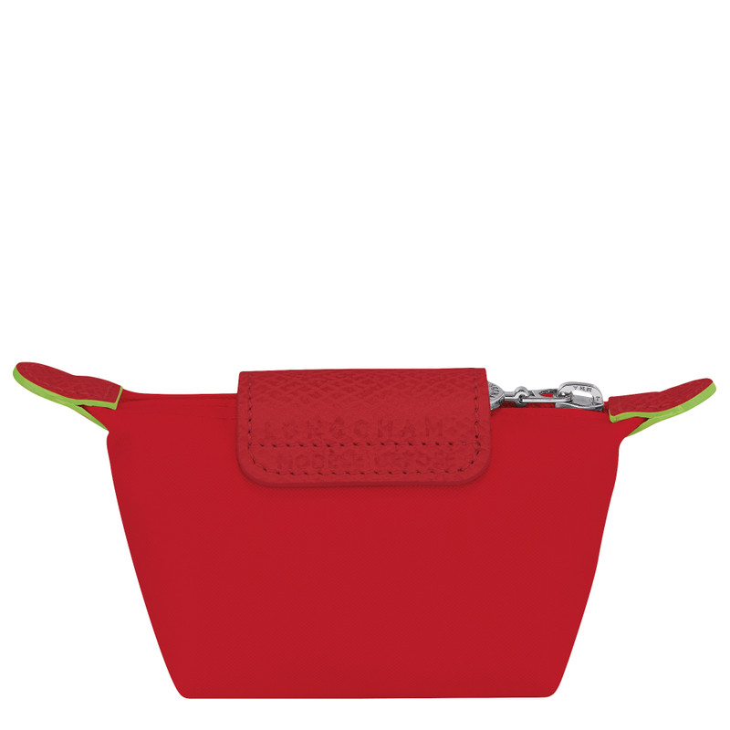 Longchamp Le Pliage Green Coin purse Tomato - Recycled canvas outlook