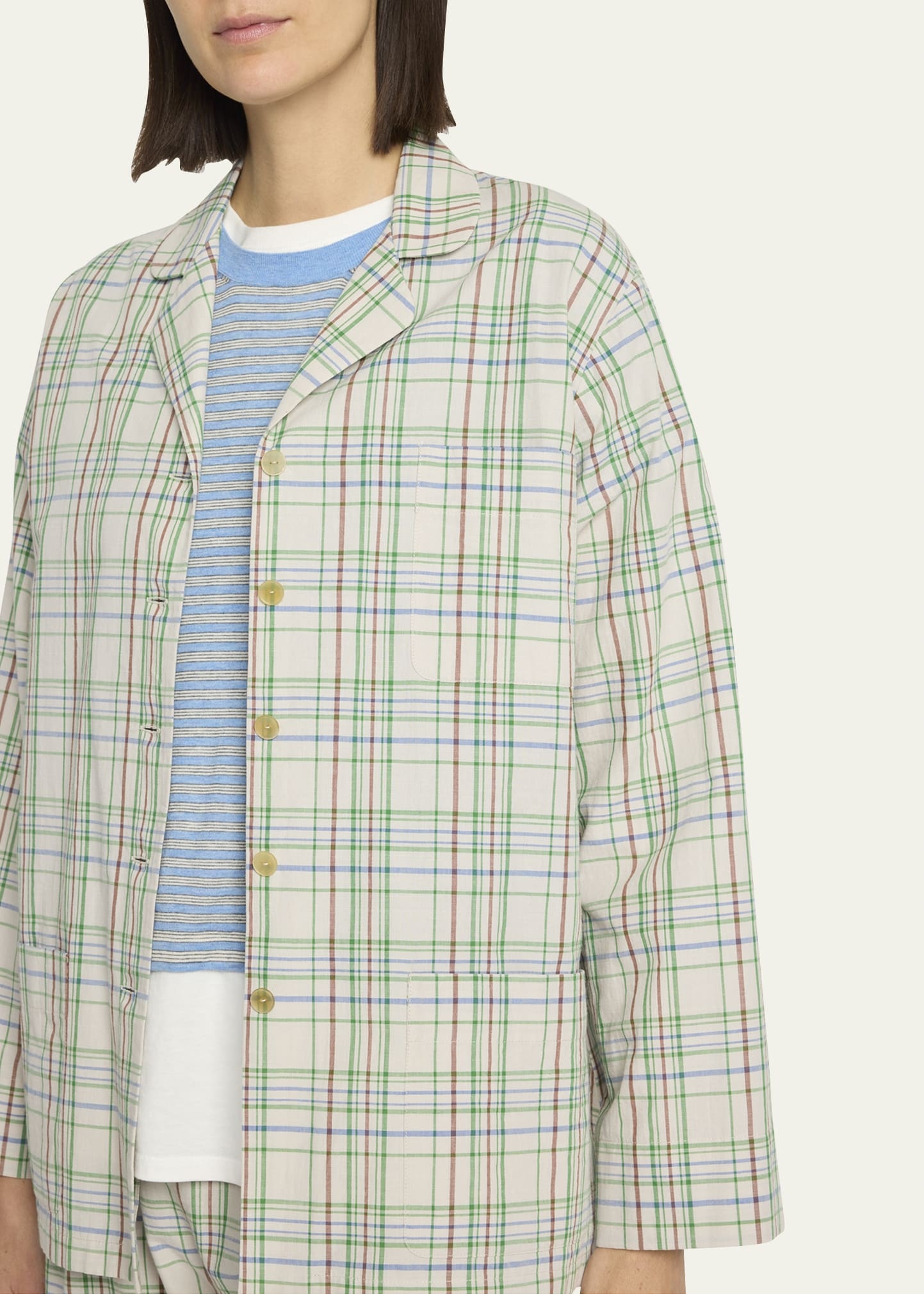 Morpheus Plaid Cotton Shirt - 5