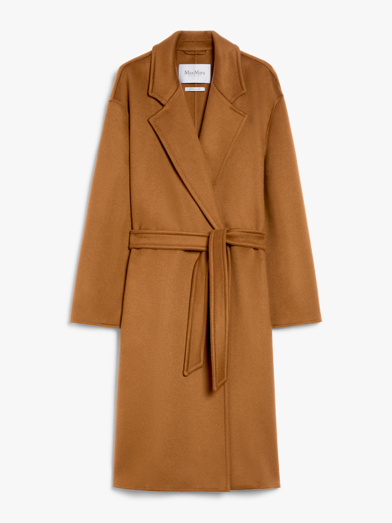 MELINDA Cashmere midi coat with belt - 1