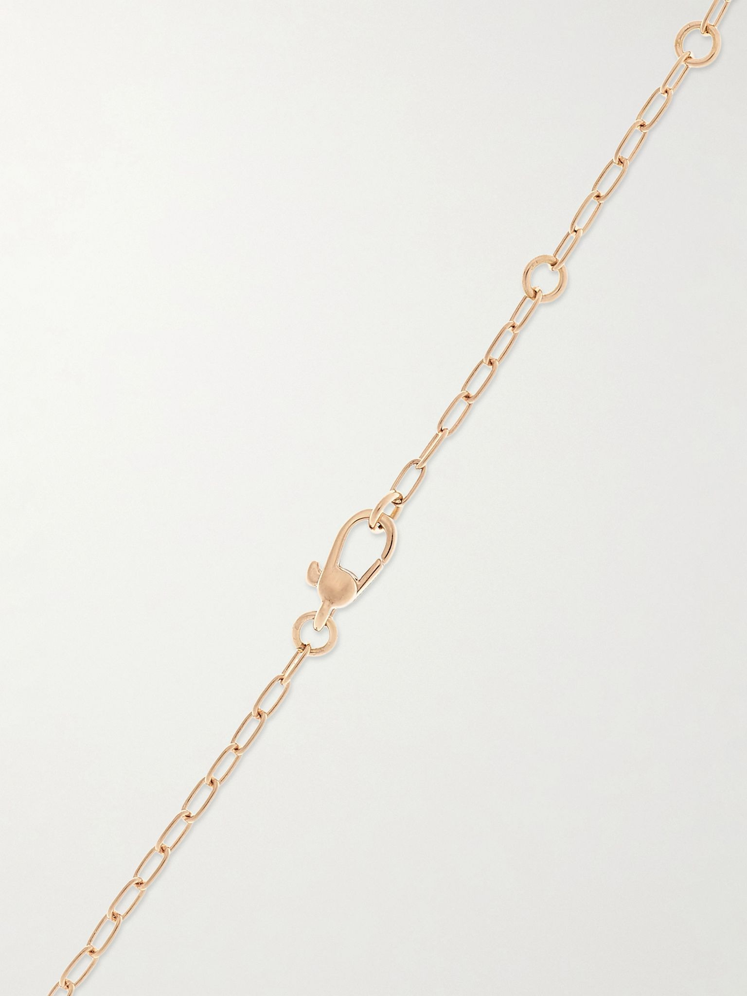 Iconica 18-karat rose gold multi-stone necklace Gold - 3