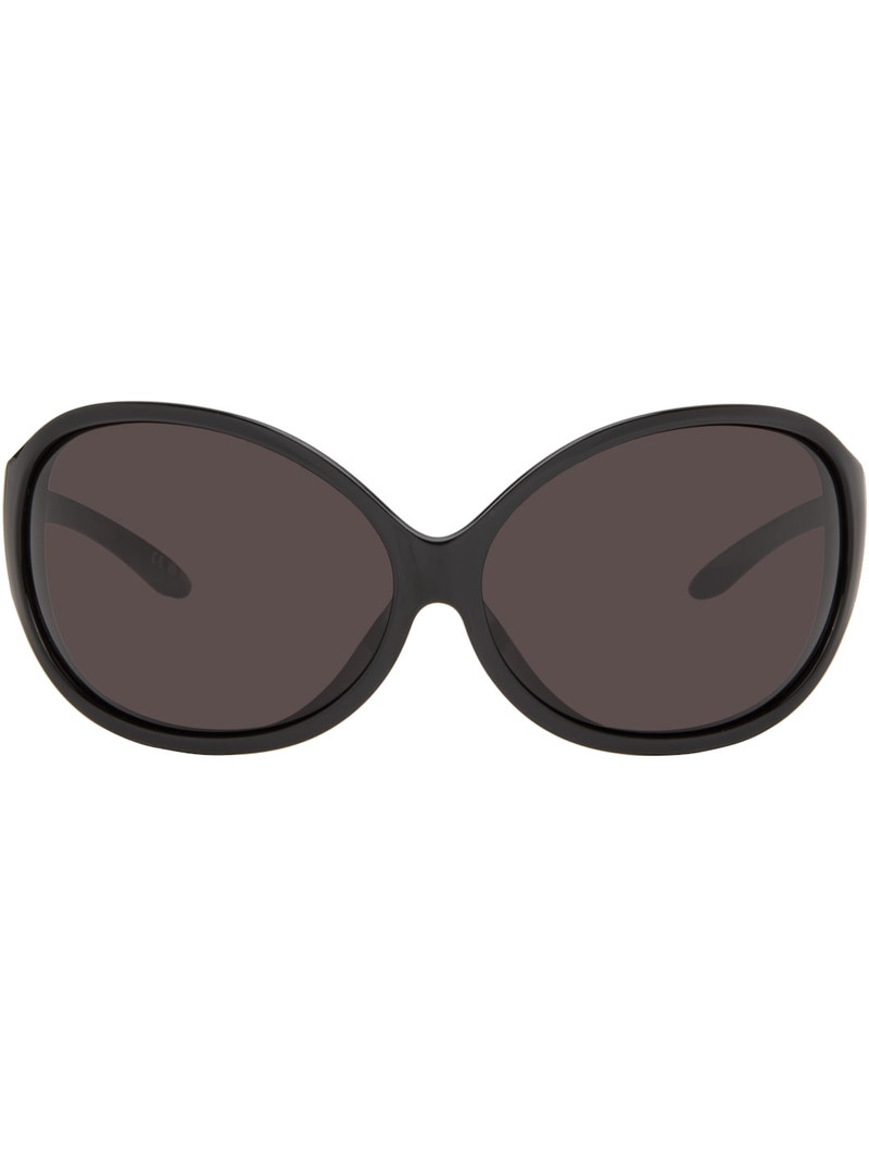 Black Phantom Round Sunglasses 1