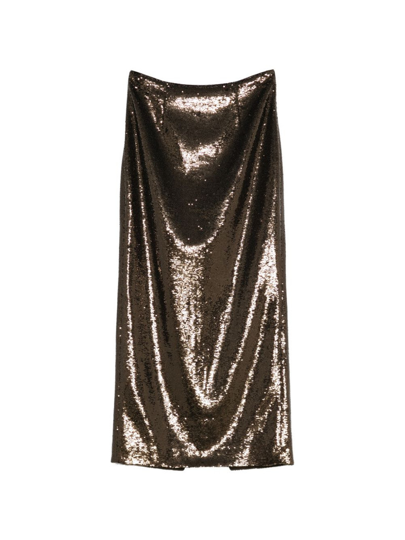 sequinned midi skirt 1