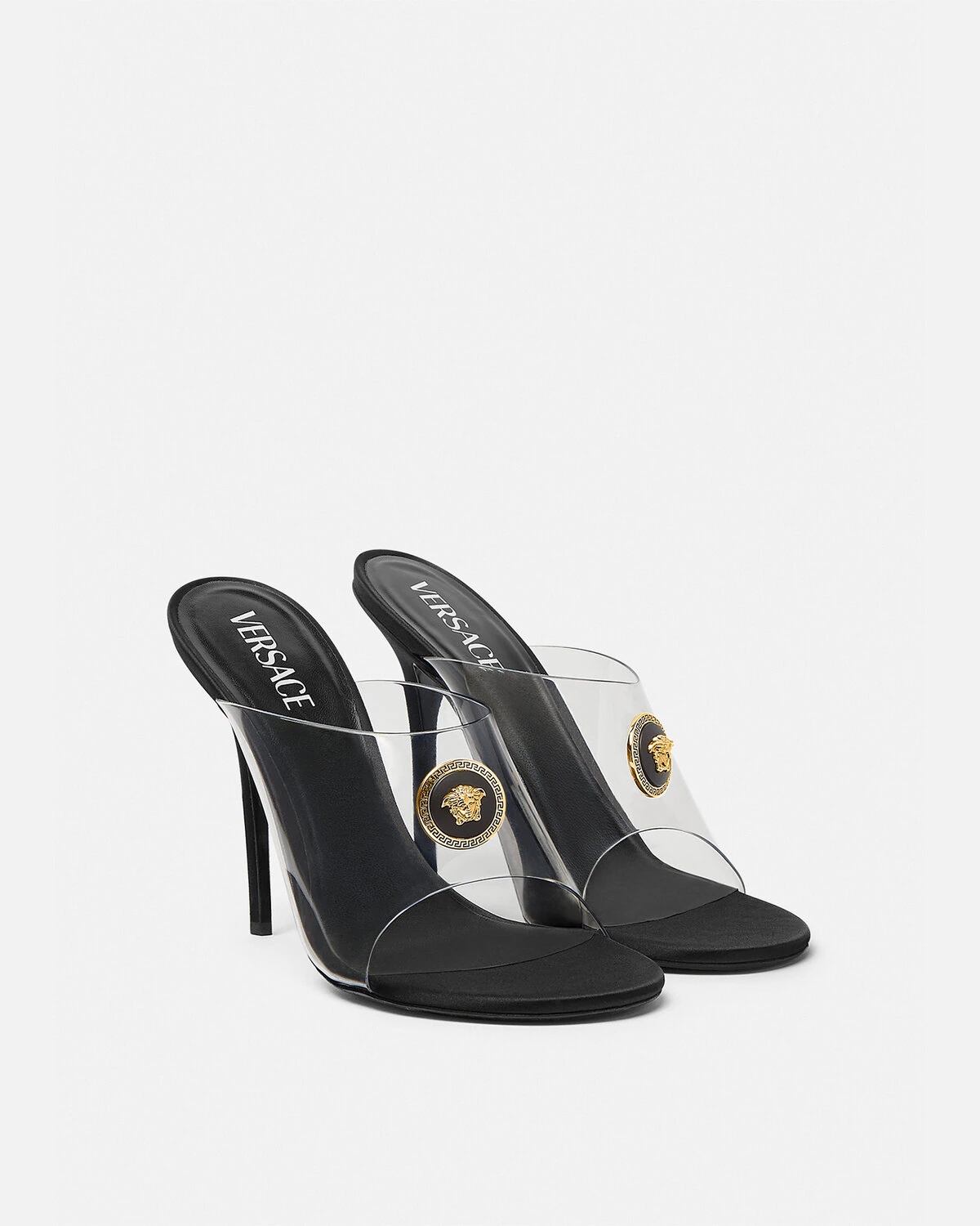 Alia Transparent Mules 110 mm - 2