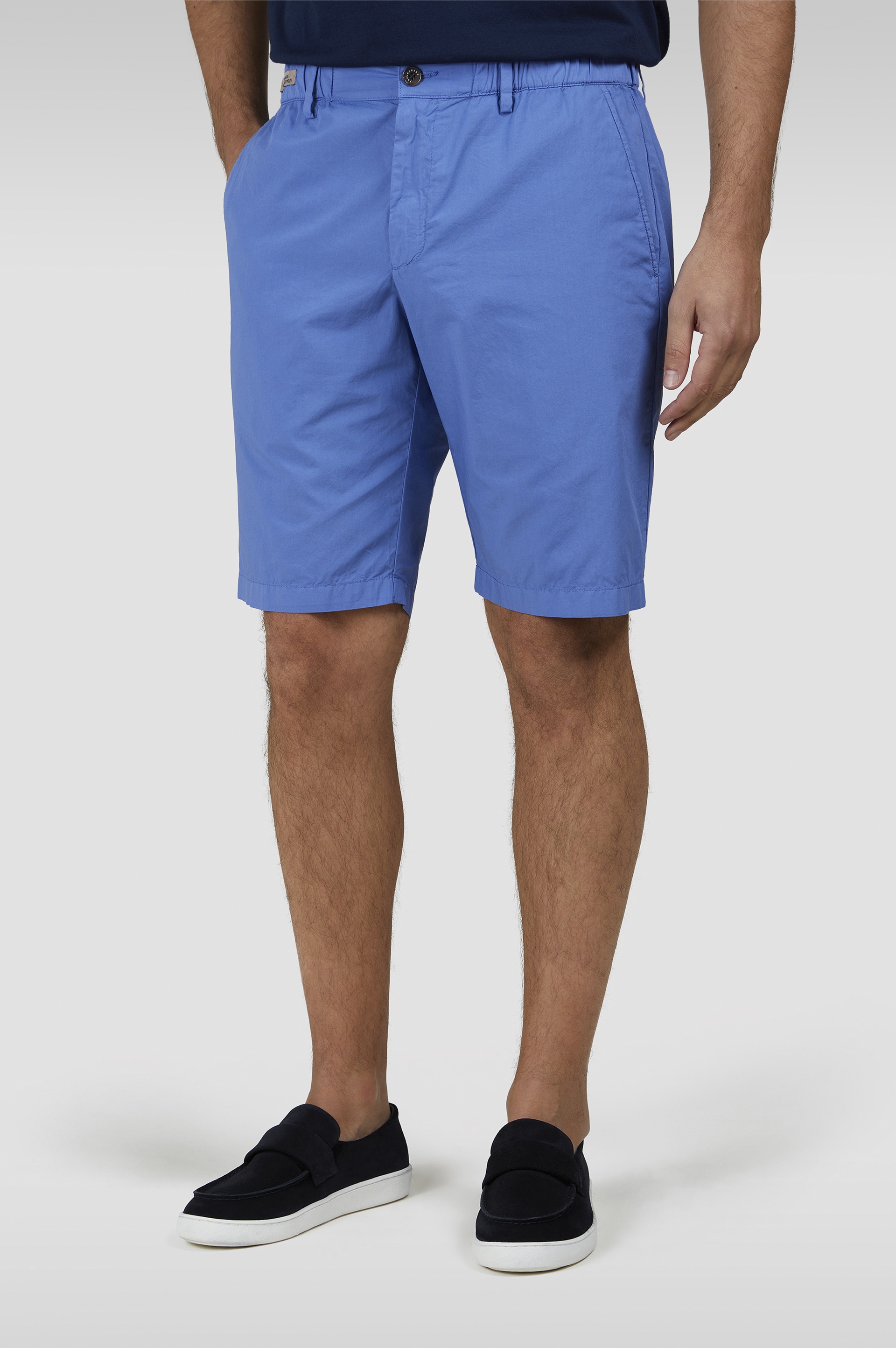 ULTRALIGHT POPLIN COTTON BERMUDA WITH DRAWSTRING - 6