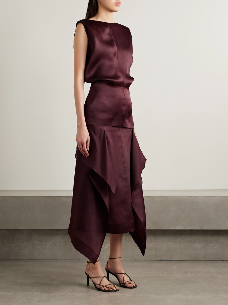 KHAITE Toma Silk-organza Tunic outlook