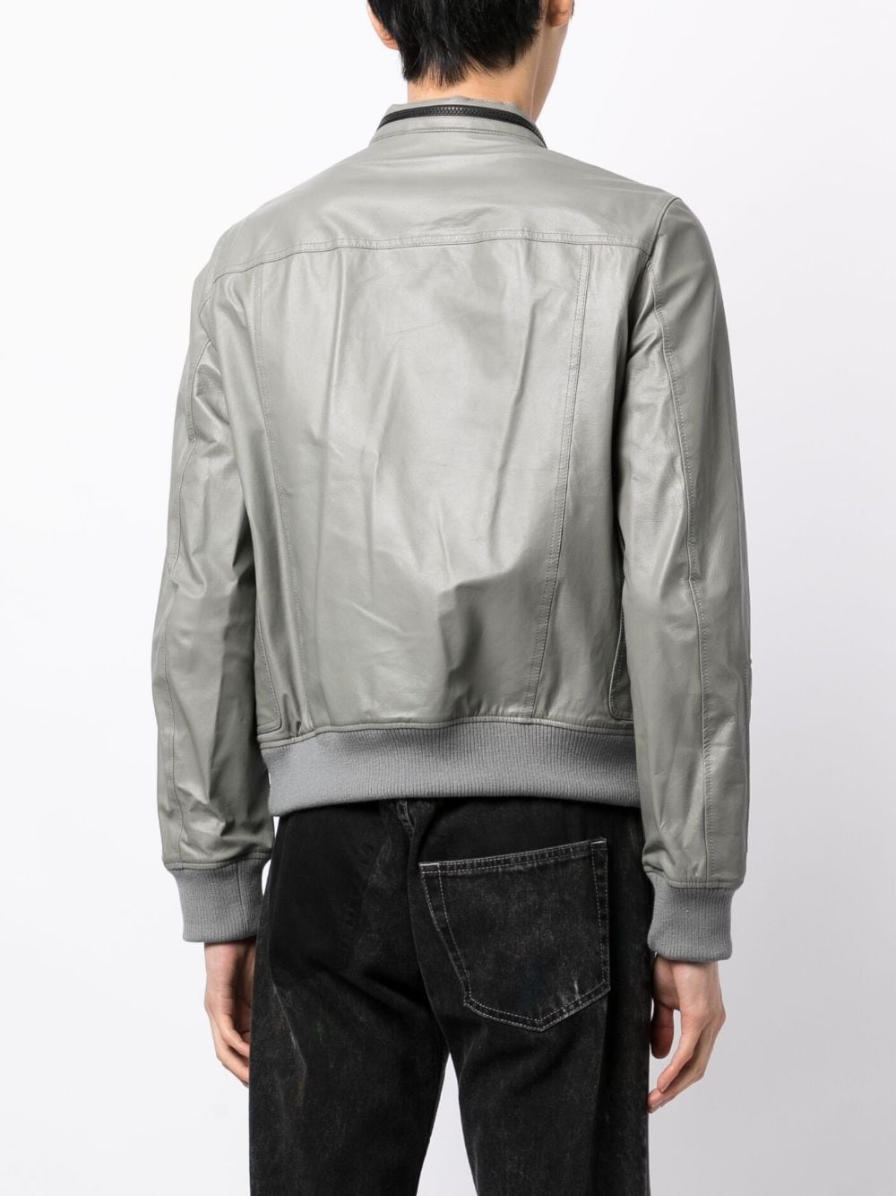 ZIP-UP BIKER JACKET - 3