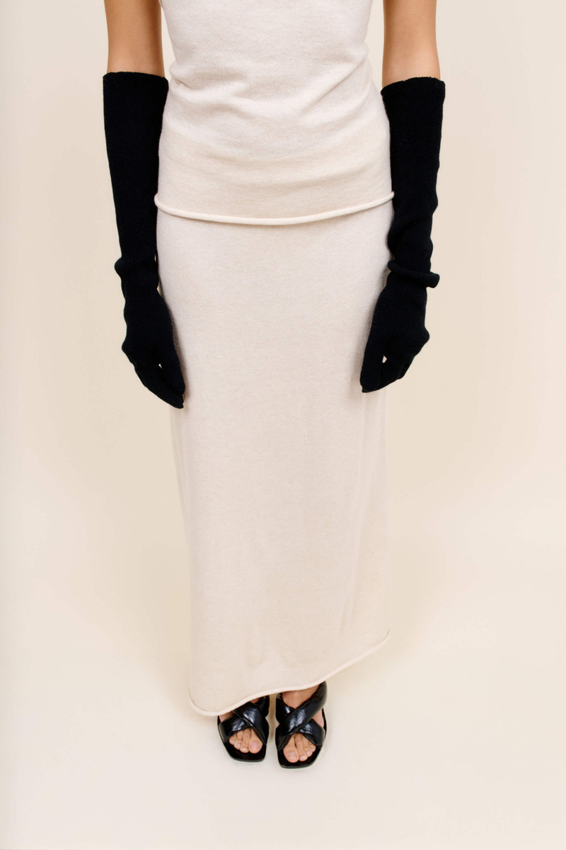 CASHMERE LONG GLOVES 3