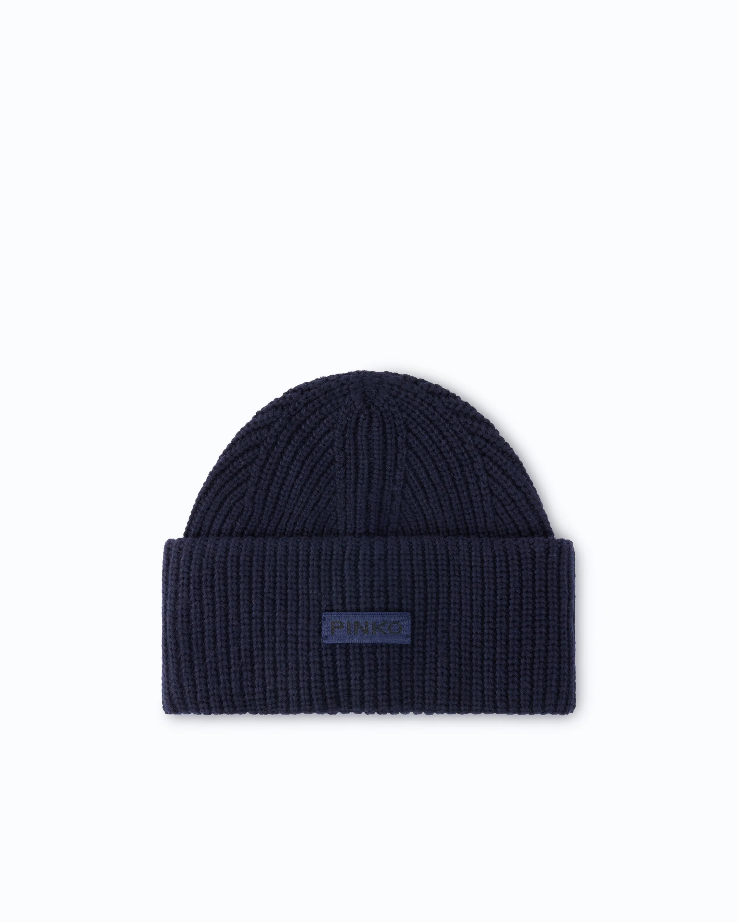 BEANIE WITH PINKO LOGO LETTERING - 1