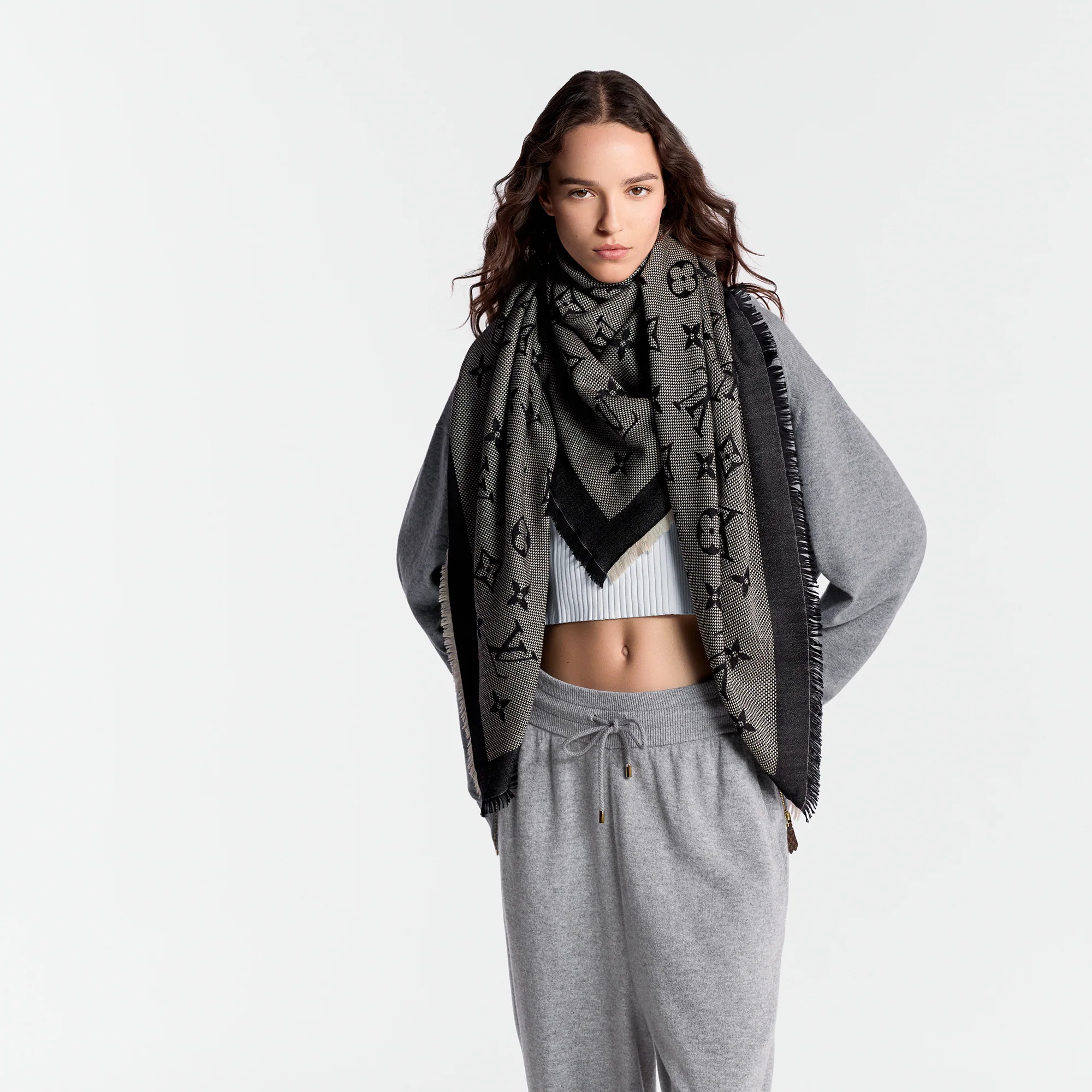 Neo Natté Monogram Shawl - 6