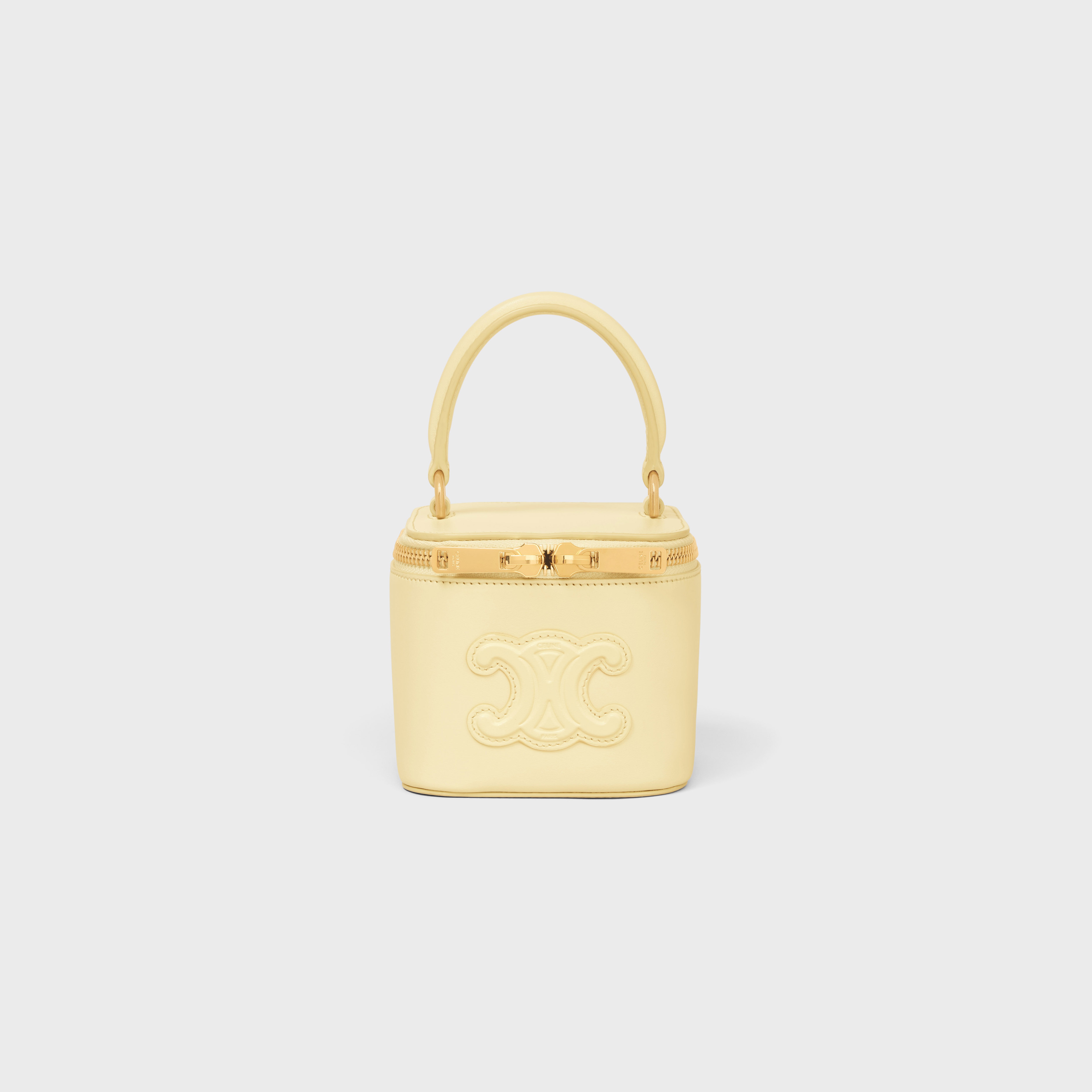 MINI VANITY CASE CUIR TRIOMPHE IN SMOOTH CALFSKIN - 5