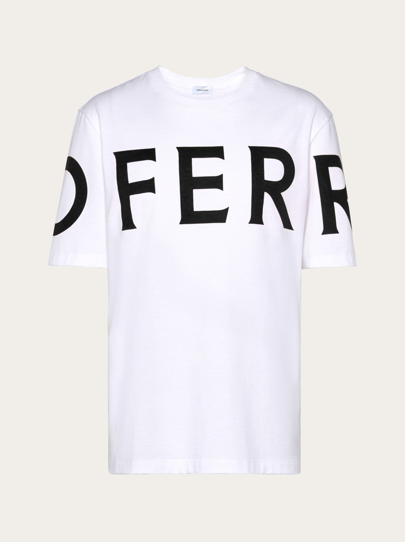 Short sleeved t-shirt with graphic logo 1