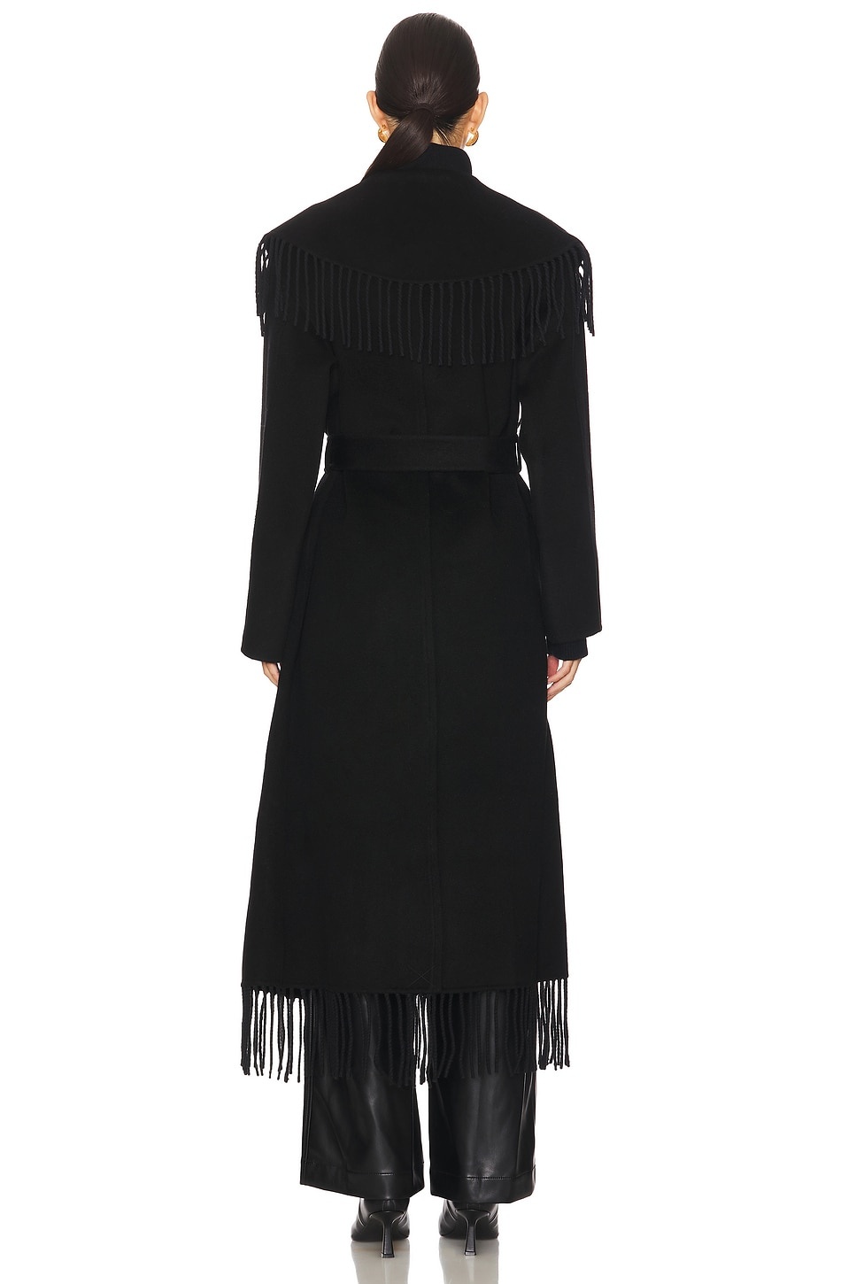 Carrie Fringe Robe Coat - 4