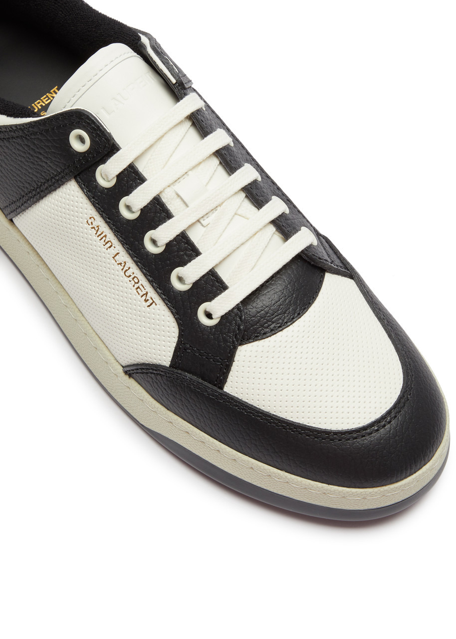 SL/61 panelled leather sneakers - 4