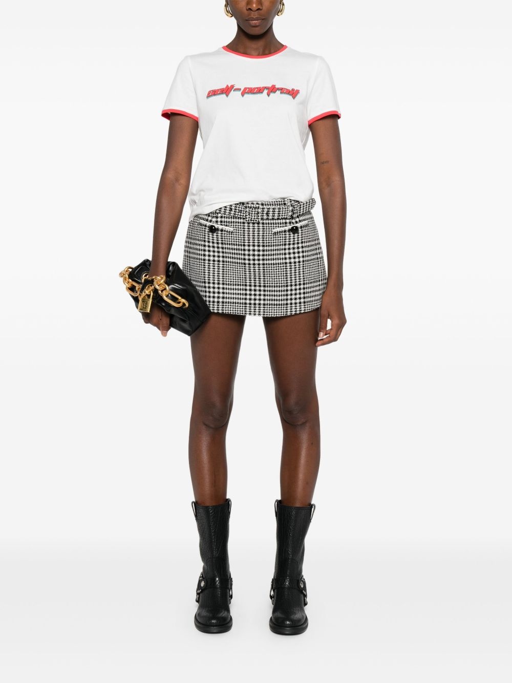 logo-print T-shirt - 2