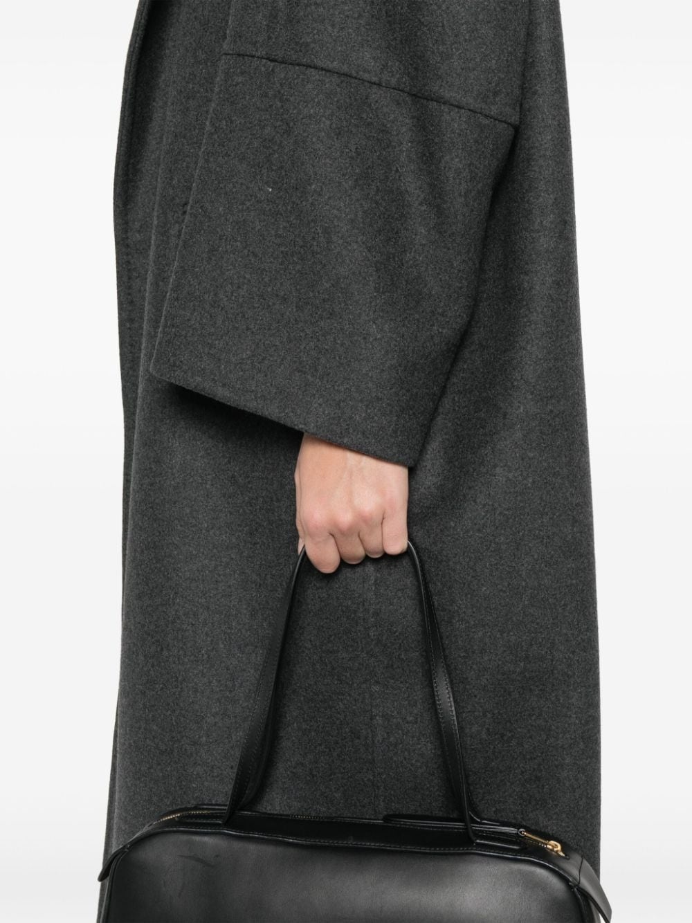 virgin wool-blend  coat - 5
