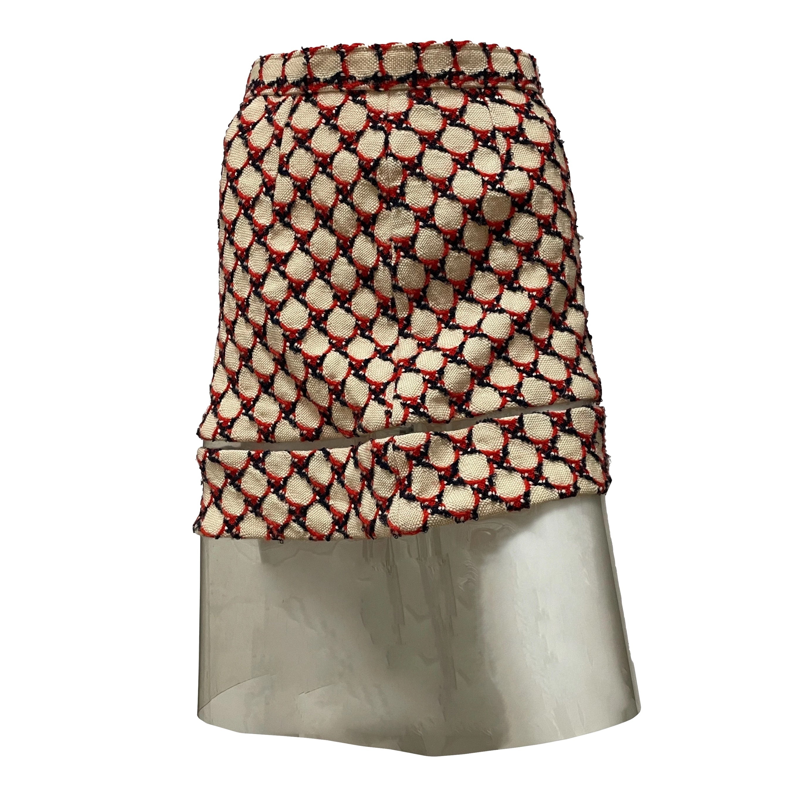 JUNYA WATANABE Fall Winter 2001 PVC Flared Midi Skirt - 1