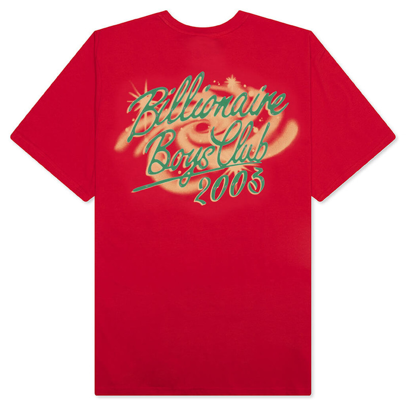 BILLIONAIRE BOYS CLUB ASTRO TEE - RED outlook