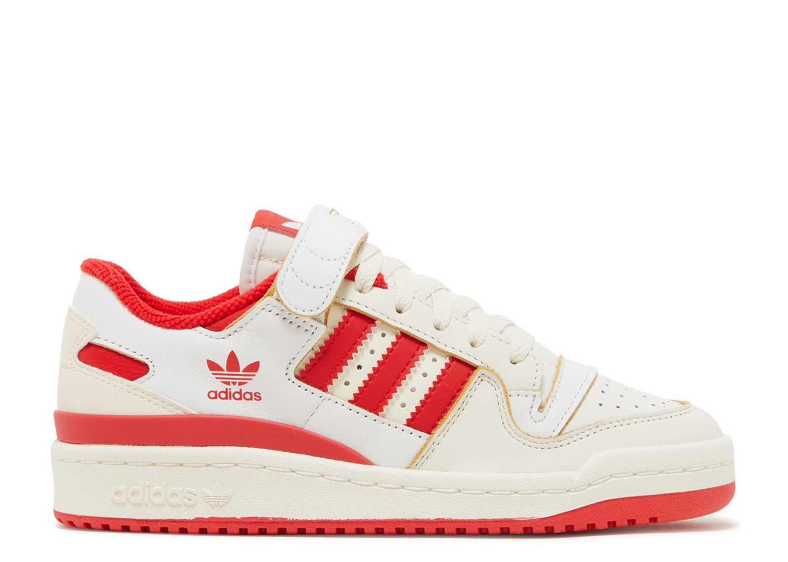 WMNS FORUM 84 LOW 'OFF WHITE VIVID RED' - 1