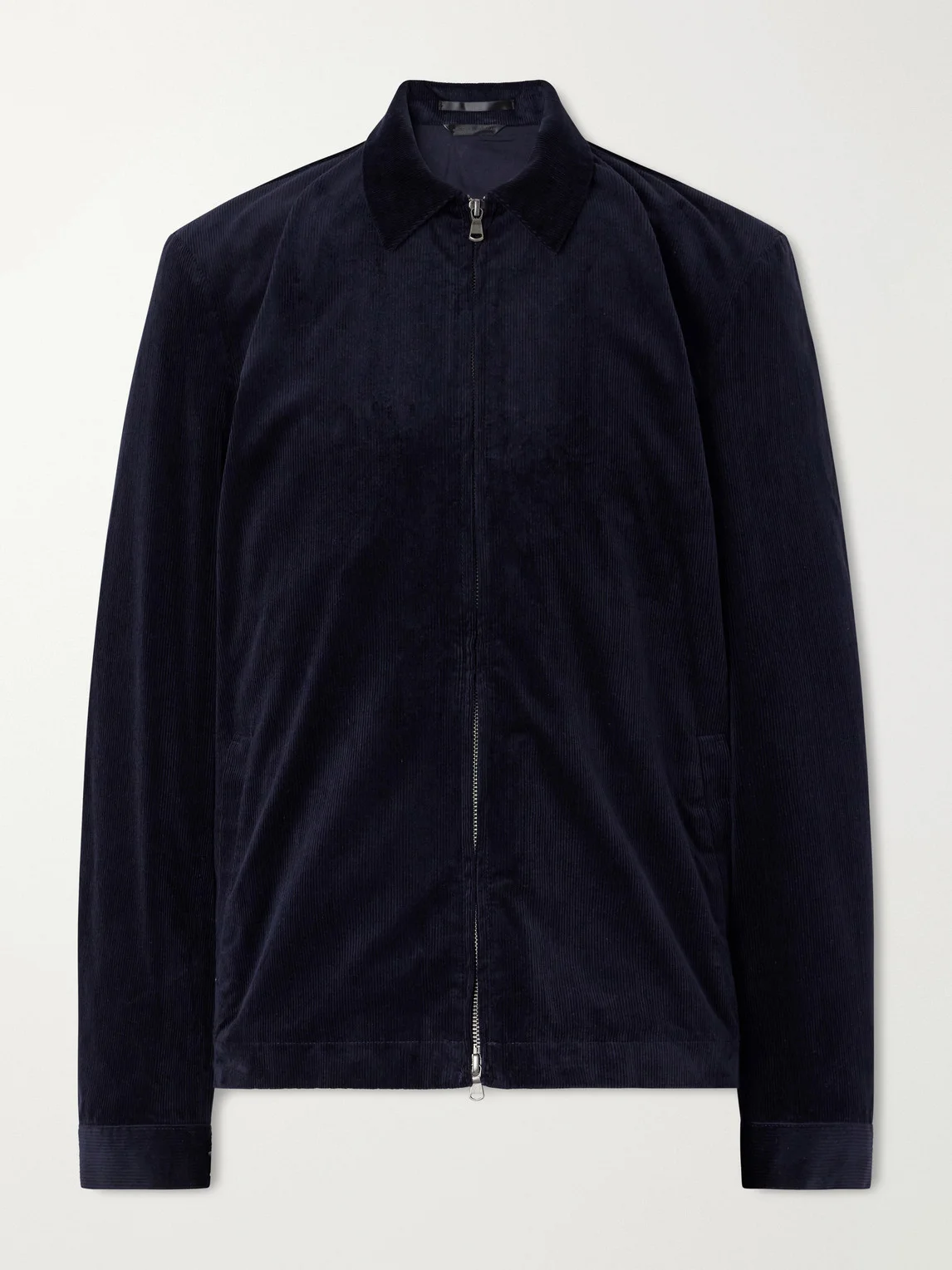 Cotton-Blend Corduroy Blouson Jacket - 1