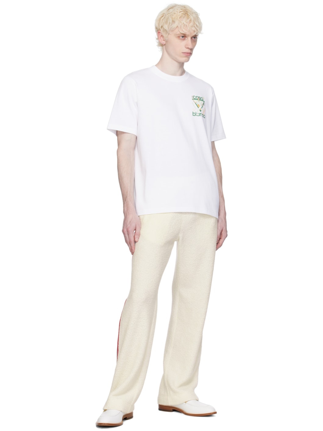 SSENSE Exclusive White 'Le Jeu' T-Shirt - 4