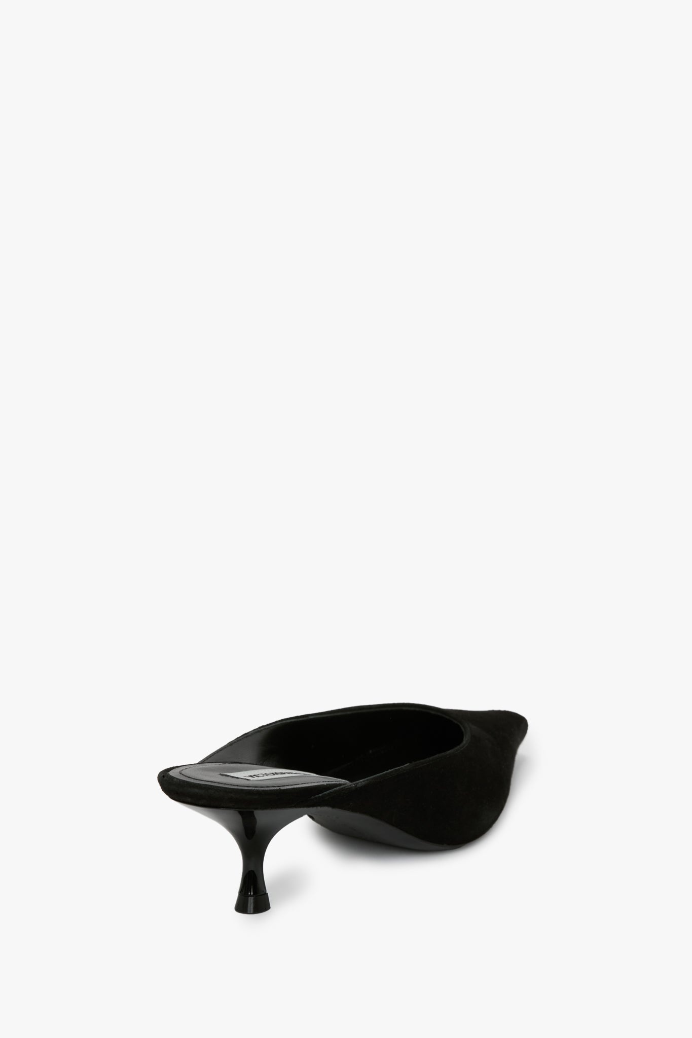Sloan Mule In Black Suede - 3