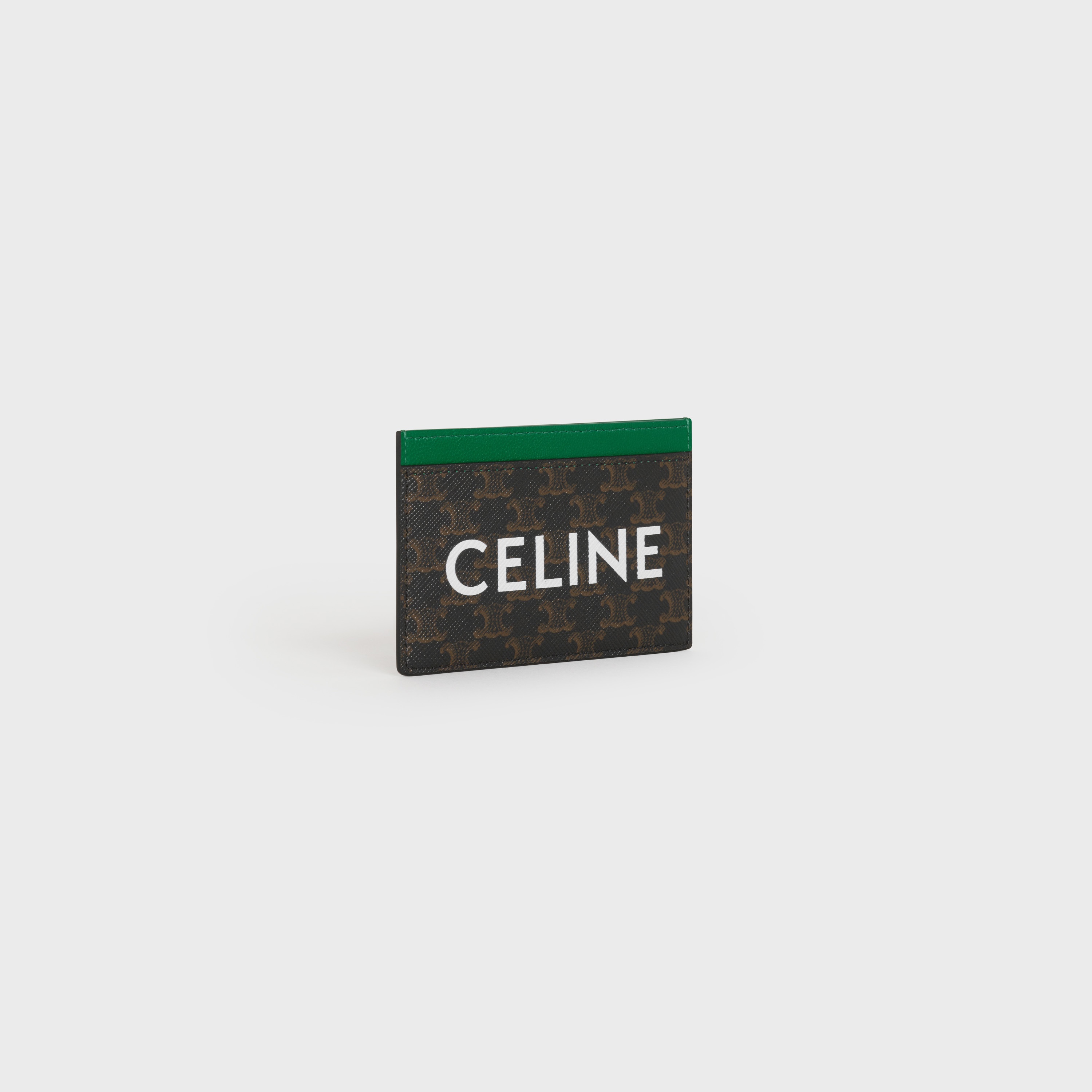 Card holder in Triomphe canvas with Celine Print - 2