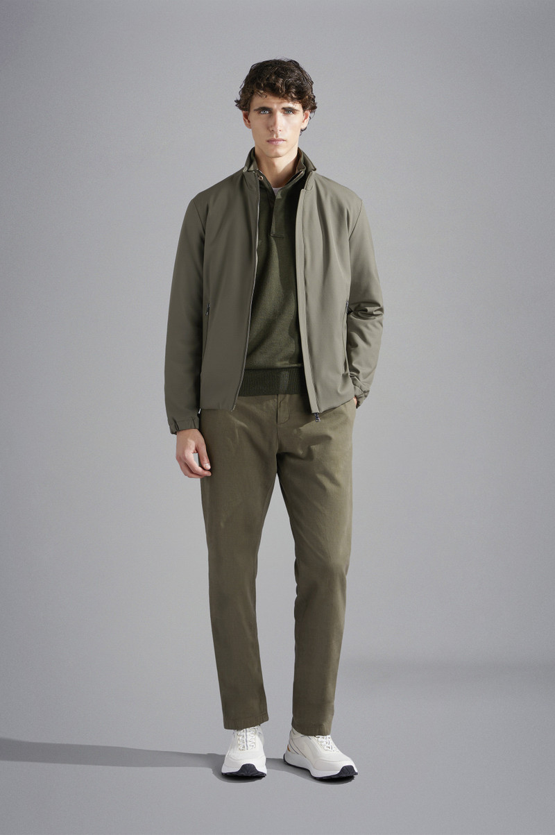 Paul & Shark WOOL SWEATER WITH TYPHOON PLATINUM DETAILS outlook