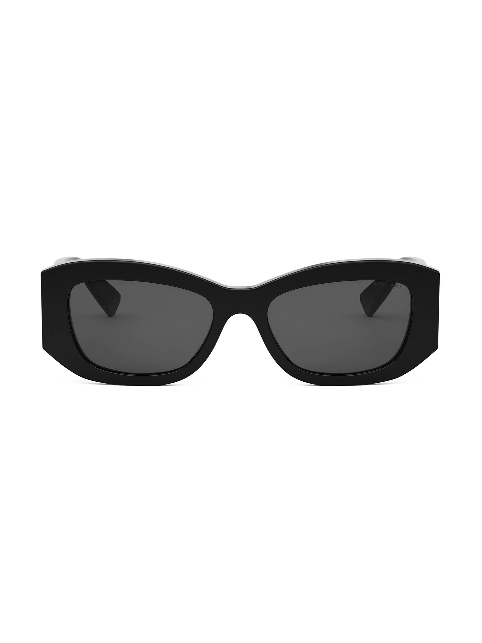 Women's Roma 54MM Geometric Sunglasses - Grey Black Tan - 1