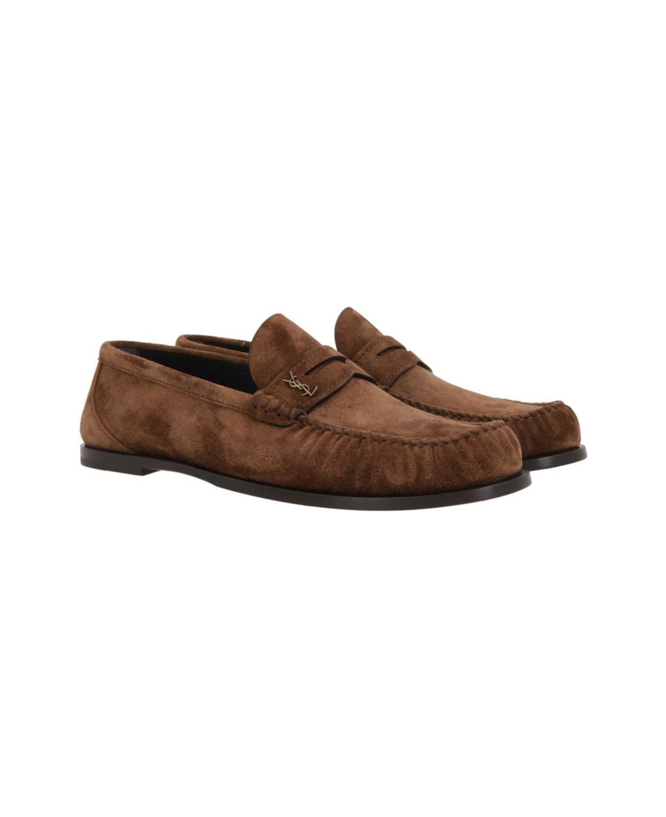 Laurent Logo Plaque Loafers - 2