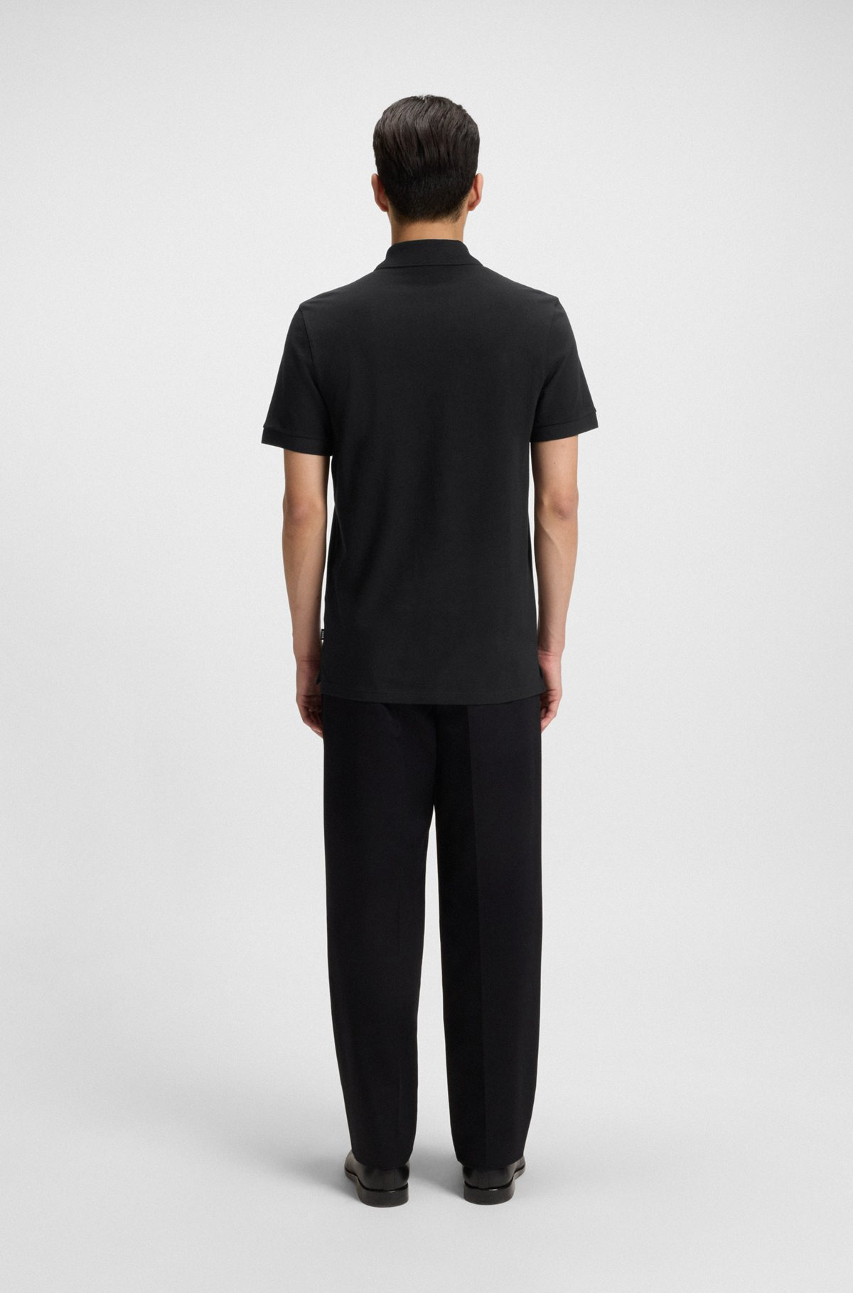 PALLAS REGULAR-FIT POLO SHIRT IN COTTON WITH EMBROIDERED LOGO - 5
