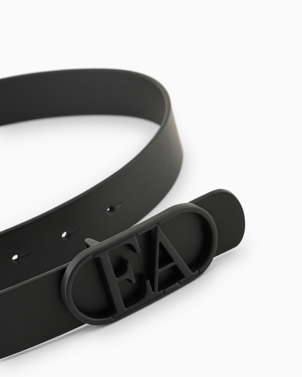 Leather belt with EA buckle - 2