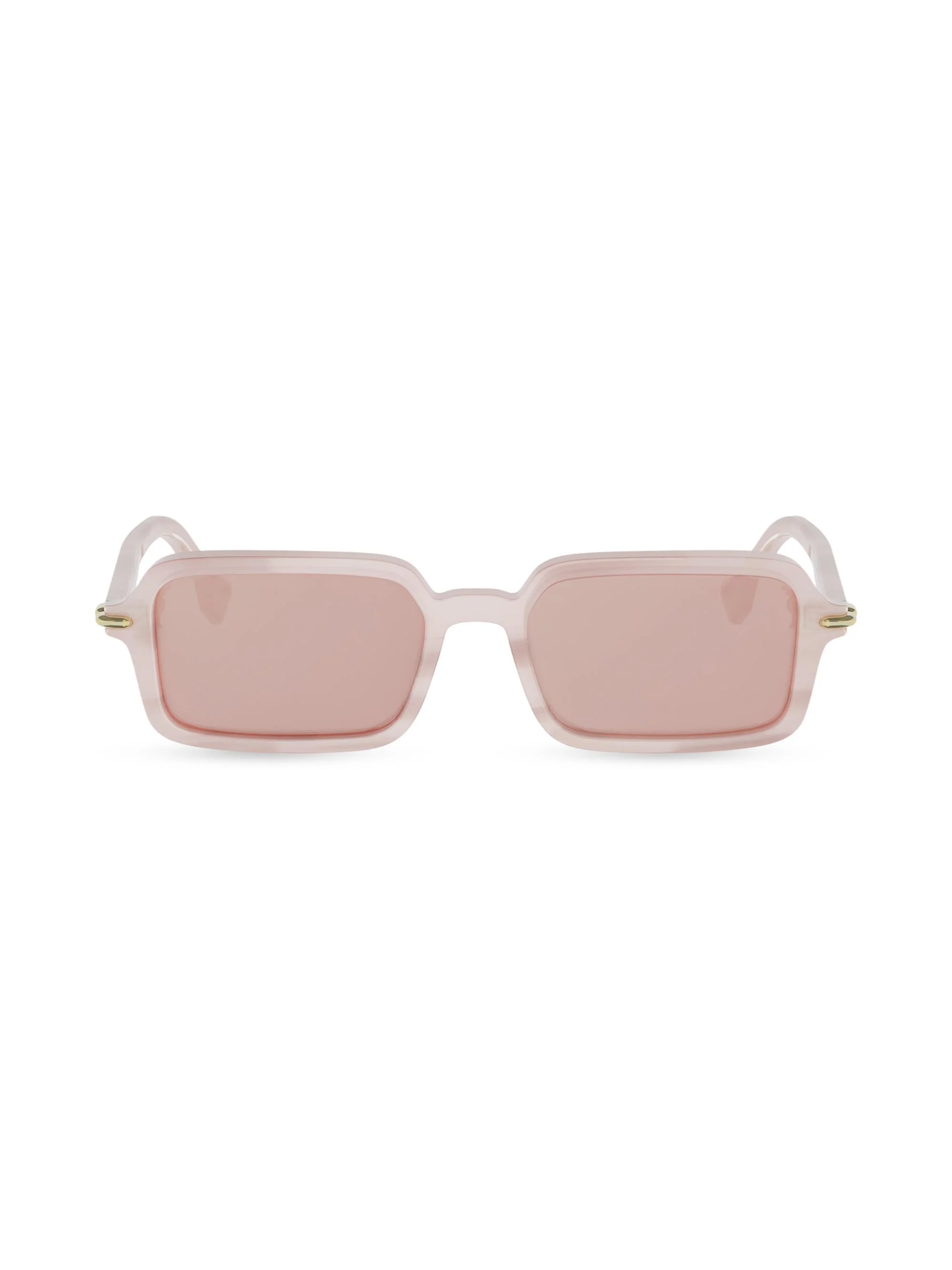Women's Fendi Selleria 51MM Rectangular Sunglasses - Pink - 1