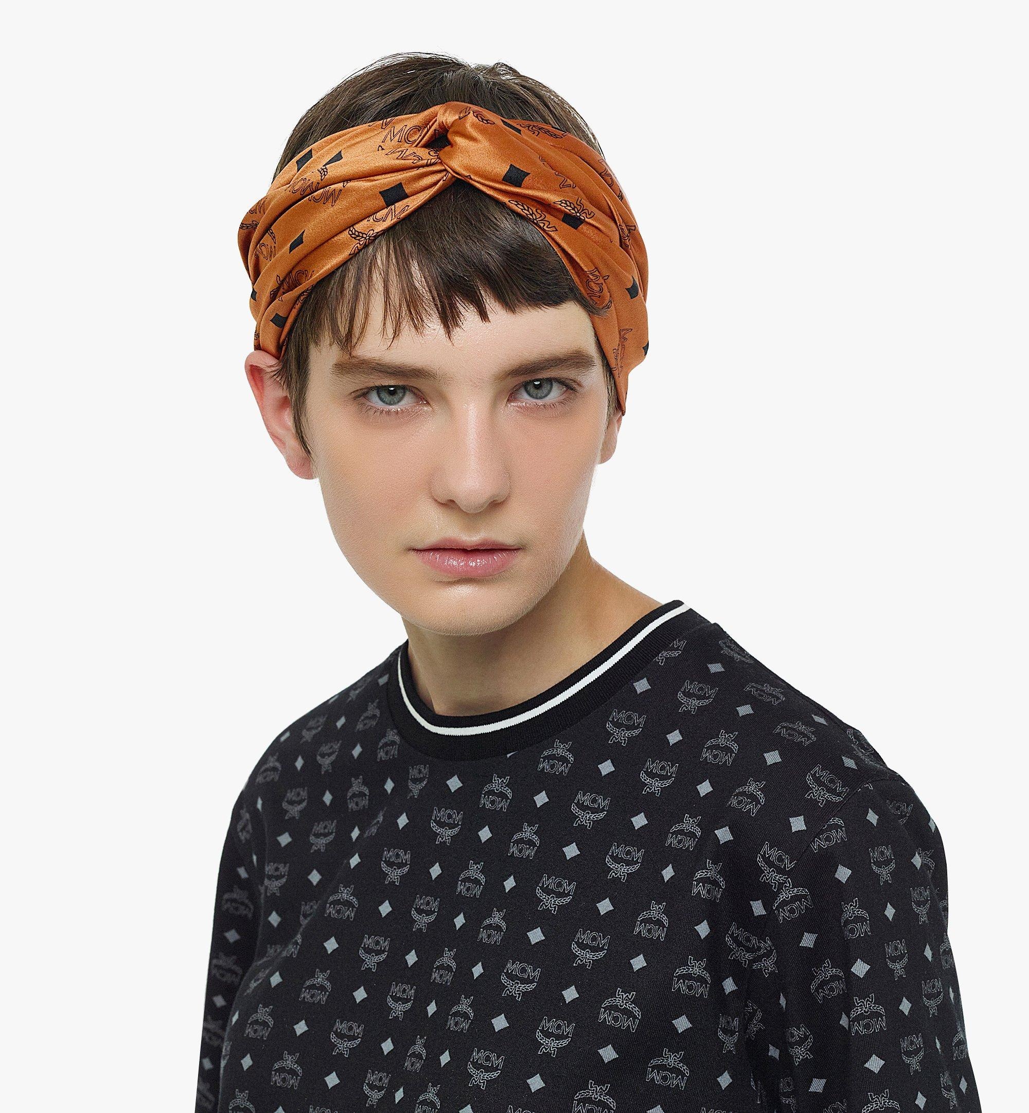 Monogram Silk Headband - 4