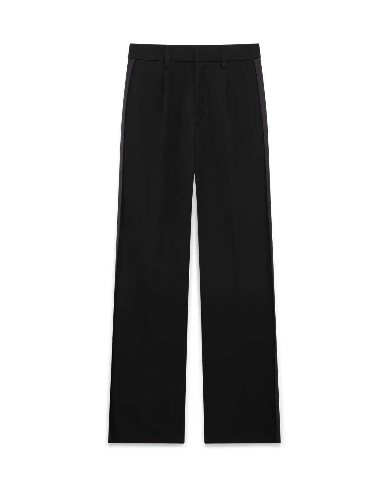Wool Pleated Trousers - 1