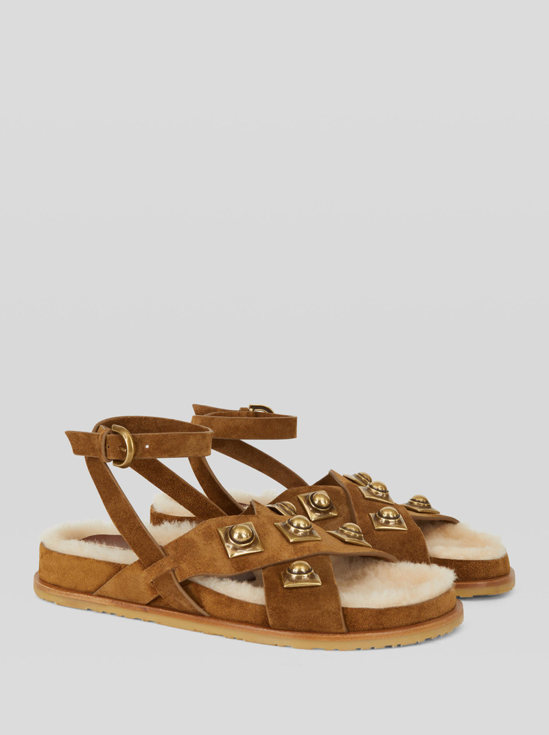 CROWN ME SANDALS WITH STUDS 3