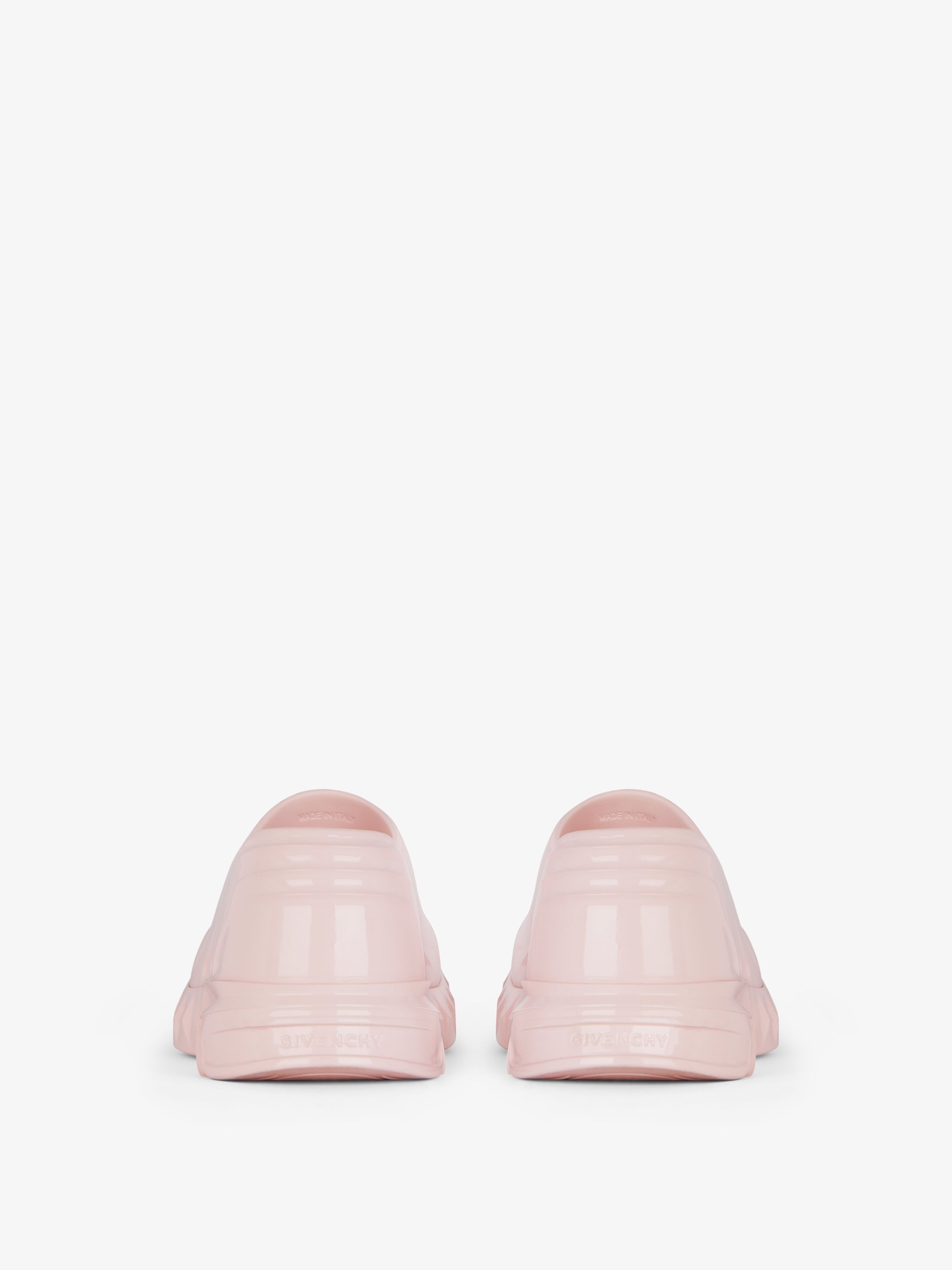MARSHMALLOW WEDGE SANDALS IN RUBBER - 8