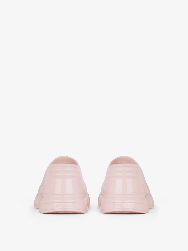 MARSHMALLOW WEDGE SANDALS IN RUBBER 8